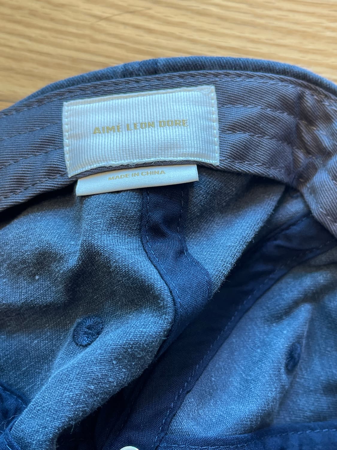 에메 레온 도르 빈티지 네이비 캡 모자 상품이미지3