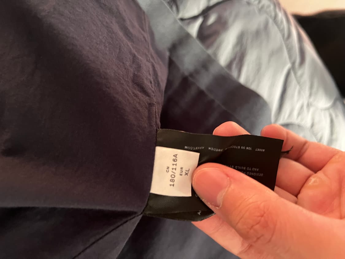 [XL] 아르켓 코튼 캔버스 자켓 블루다크 상품이미지5