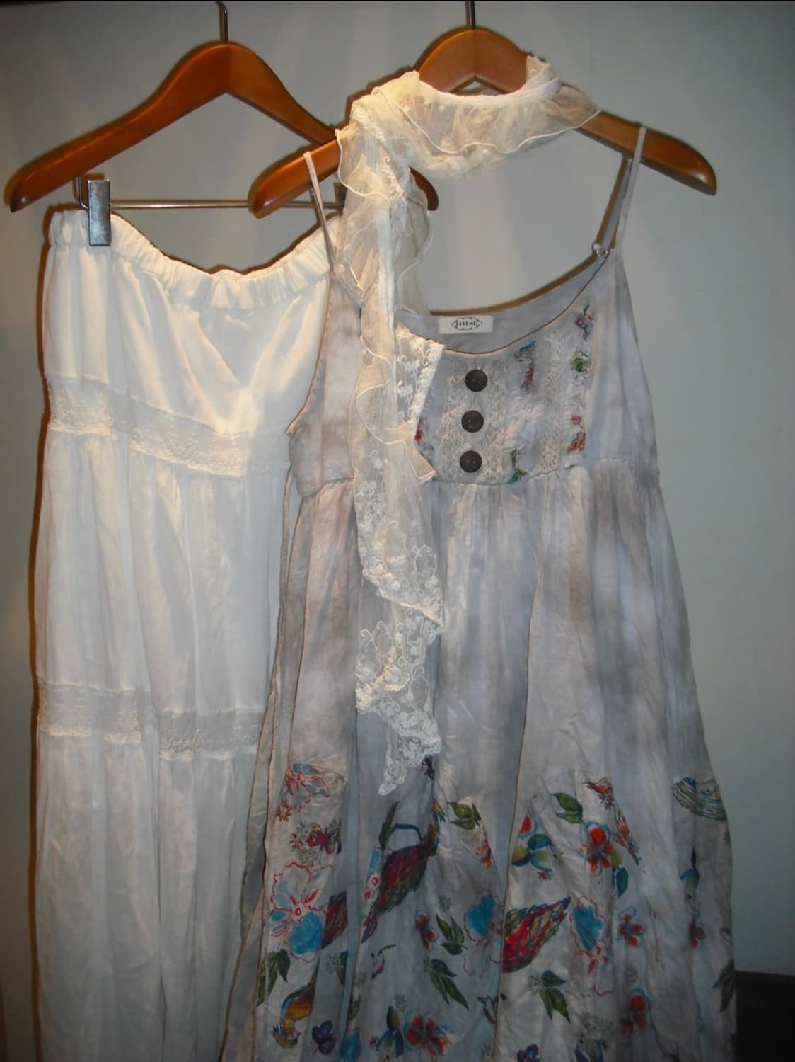 빈티지 타이다이 어항 원피스 상품이미지1