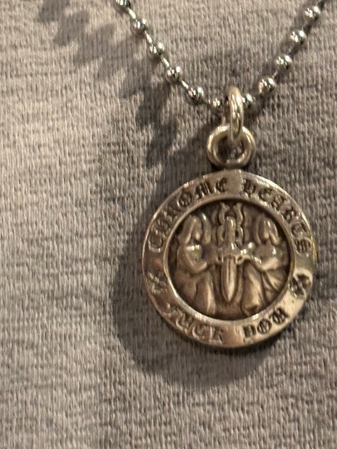 크롬하츠 엔젤메달 펜던트 상품이미지1