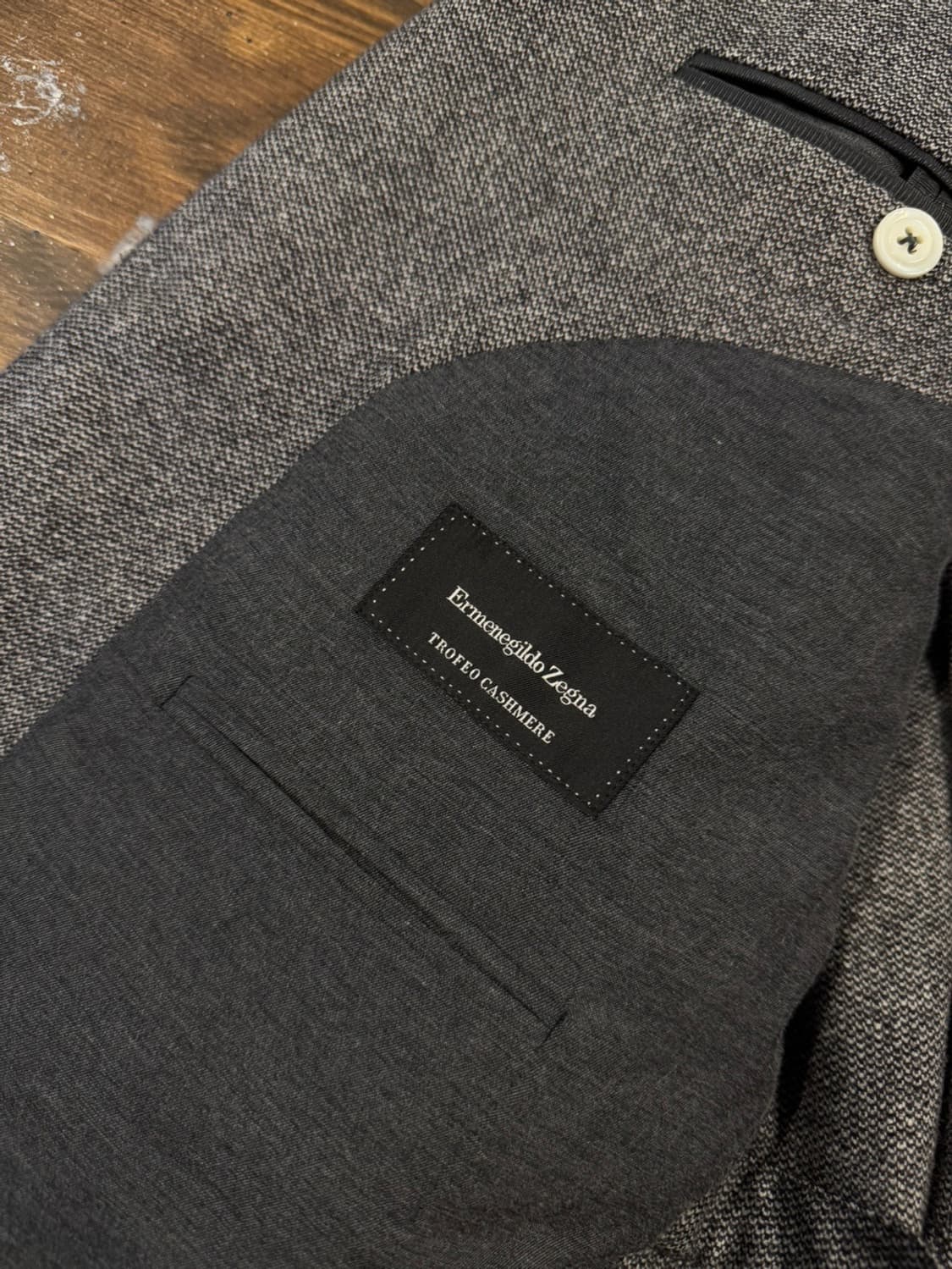 에르메네질도 제냐 캐시미어 테일러드 자켓 100~103 상품이미지9