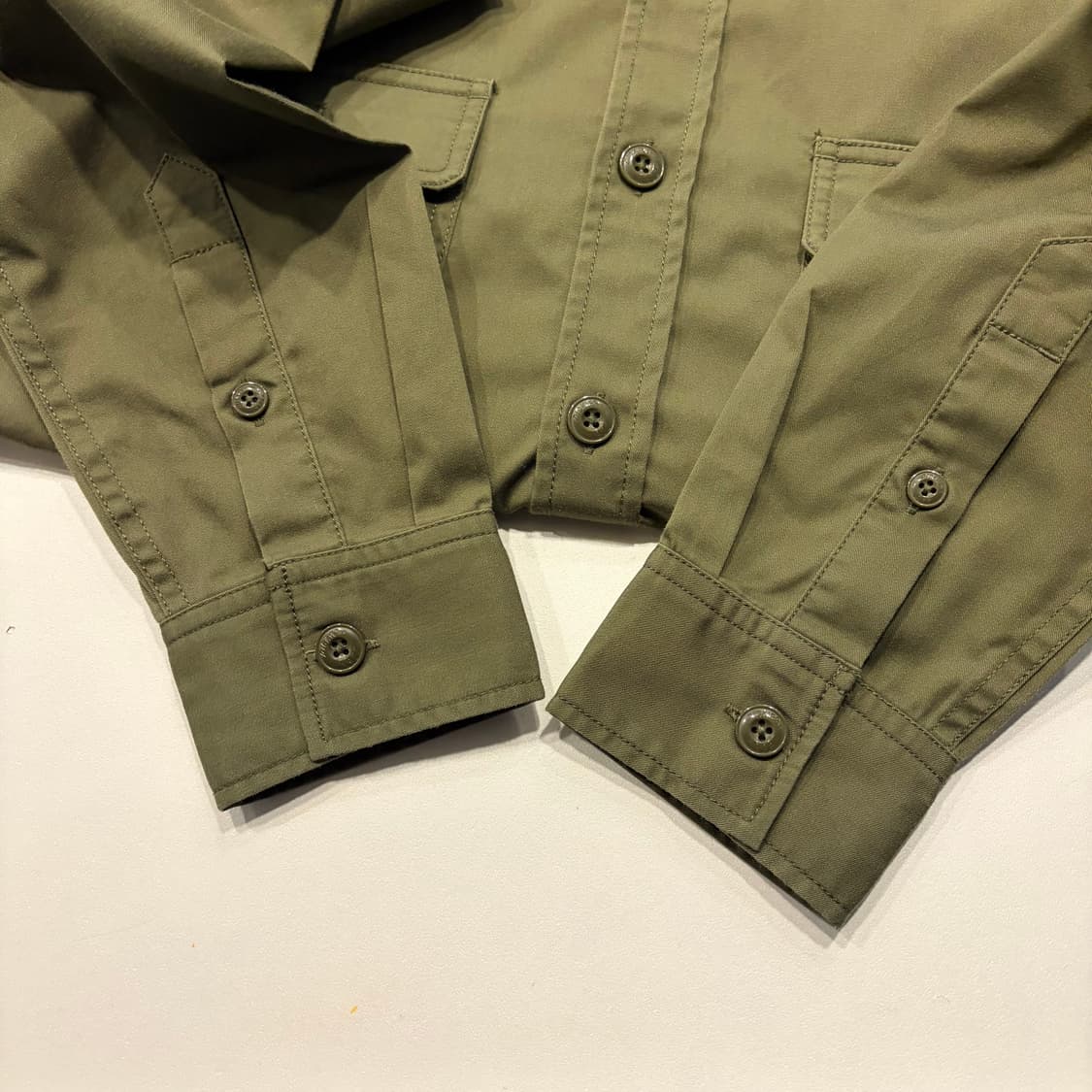 [M] 디키즈 워크 셔츠 카키색 남방 D248 상품이미지7