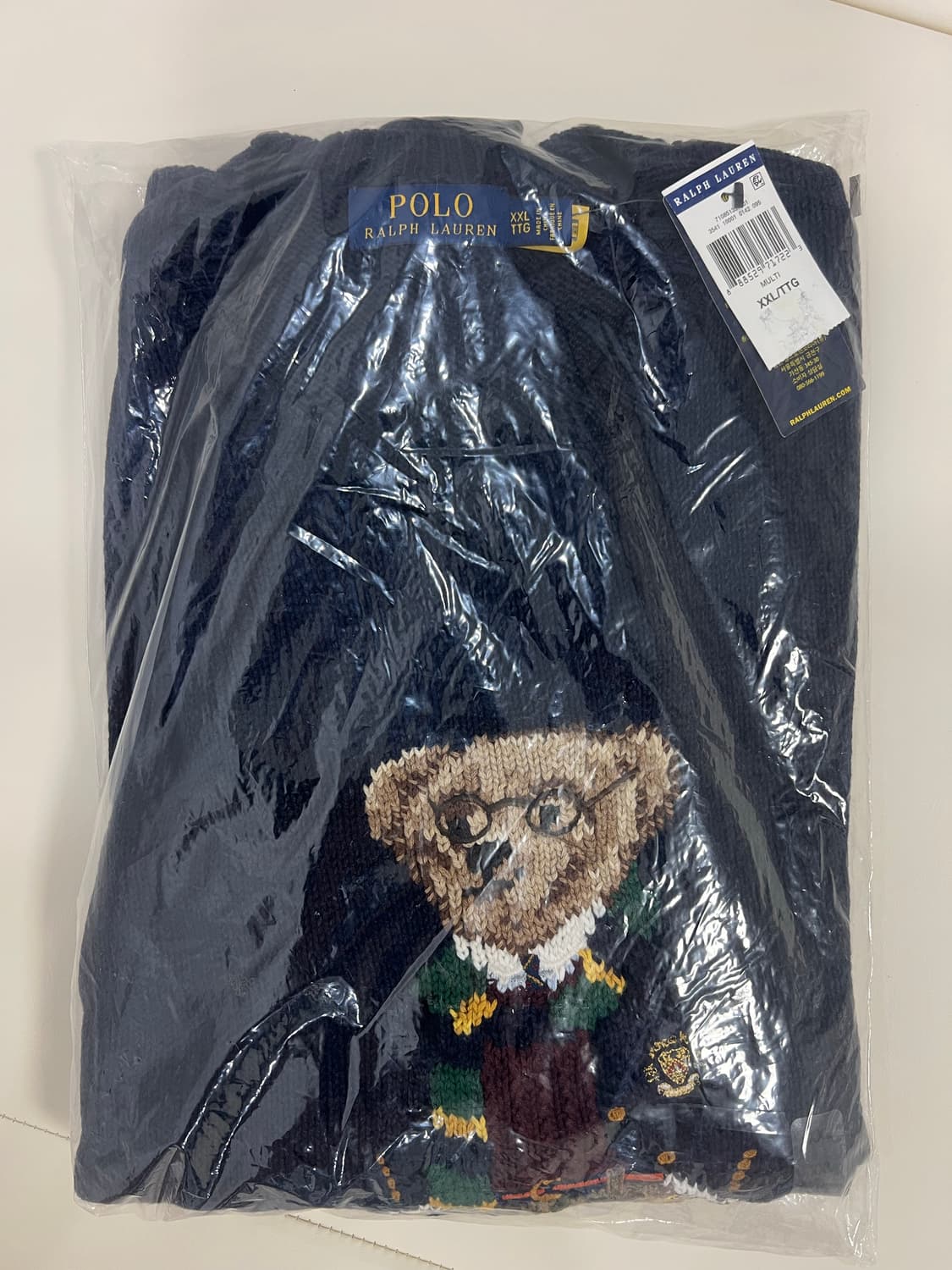 [새제품]폴로 랄프로렌 폴로 베어 니트 스웨터 2XL xxl 상품이미지2