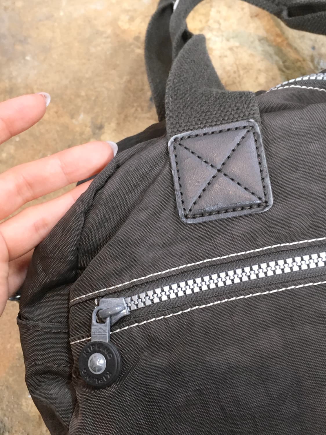 키플링 숄더백 초콜릿 상품이미지7