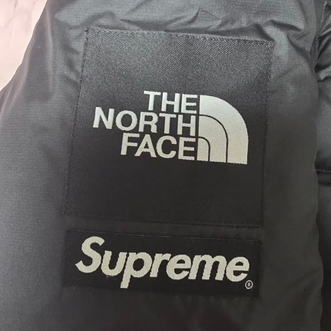 슈프림 x 노스페이스 800-필 하프 집 후드 풀오버 블랙 - 22FW 상품이미지4