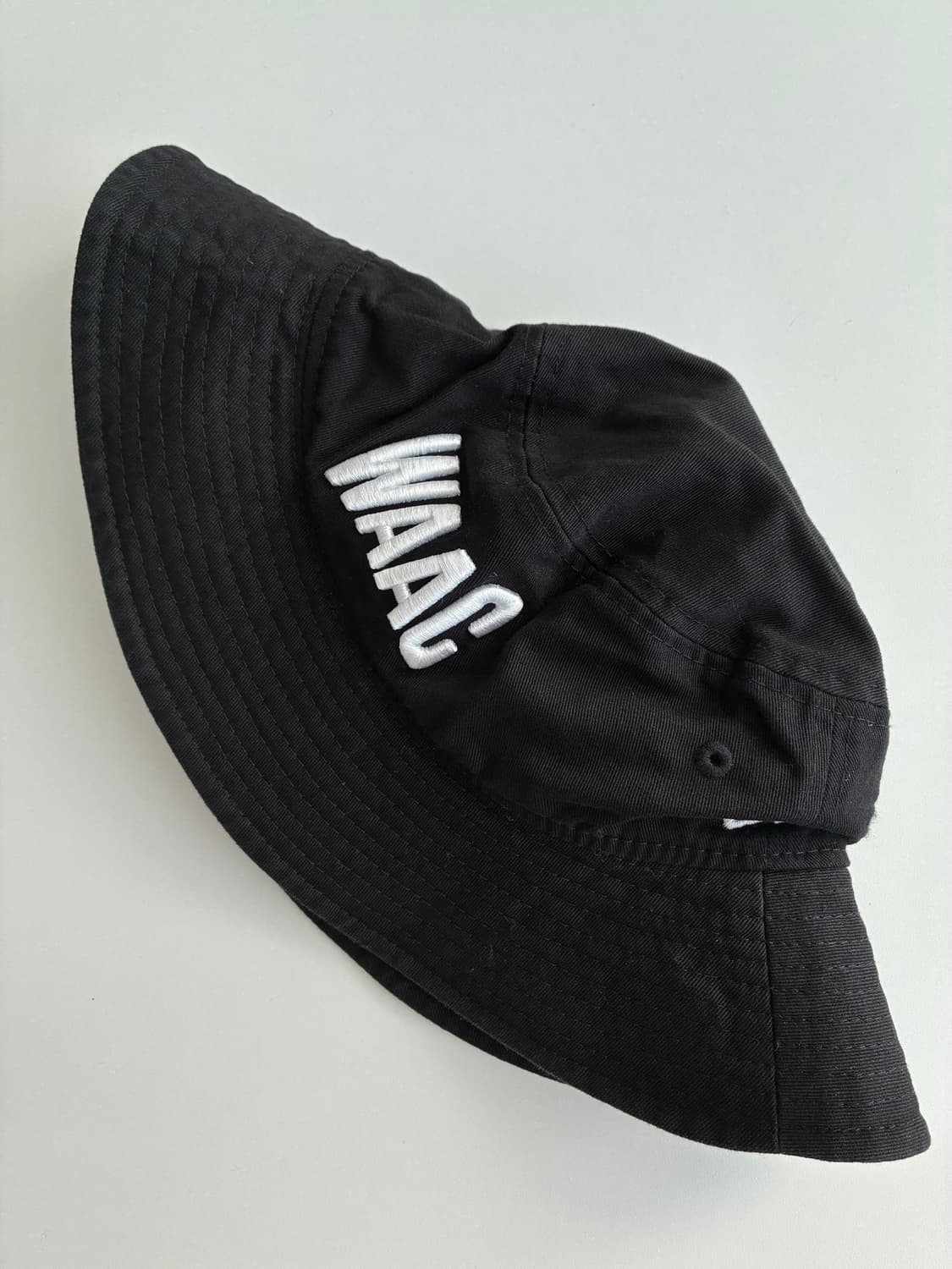 M/L) 왁 WAAC 뉴에라 버킷햇 벙거지 블랙 상품이미지1