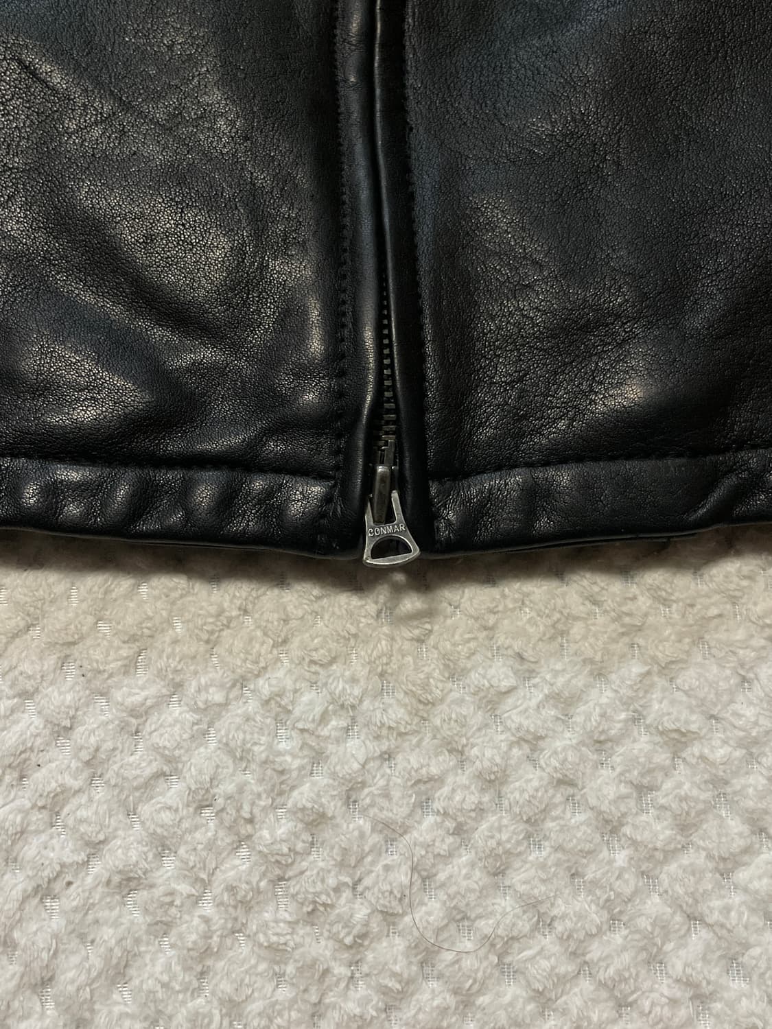 바나나 리퍼블릭 웨스턴 무드 리얼레더 2WAY 소가죽 바이커 자켓 상품이미지8