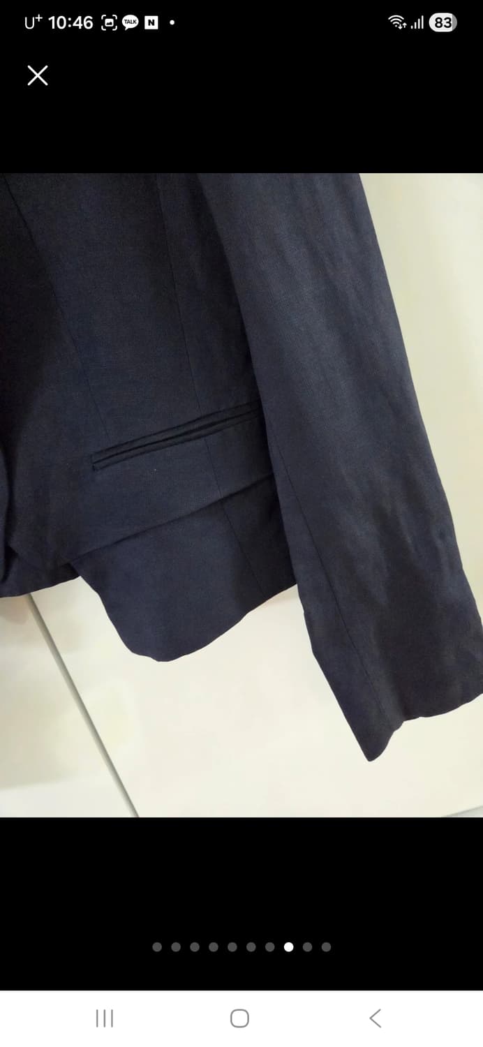 타임(한섬)네이비 숏 자켓/44-슬림55 상품이미지8