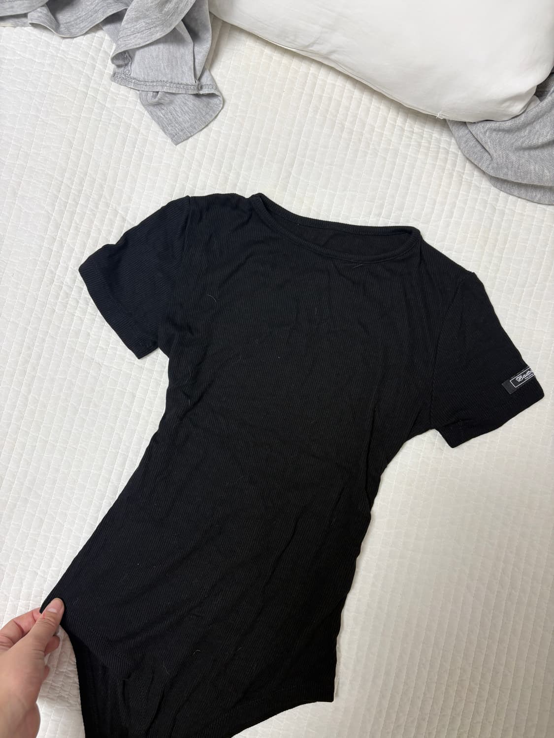 배드블러드 백 홀 바디수트 (바디프로필용) 상품이미지2