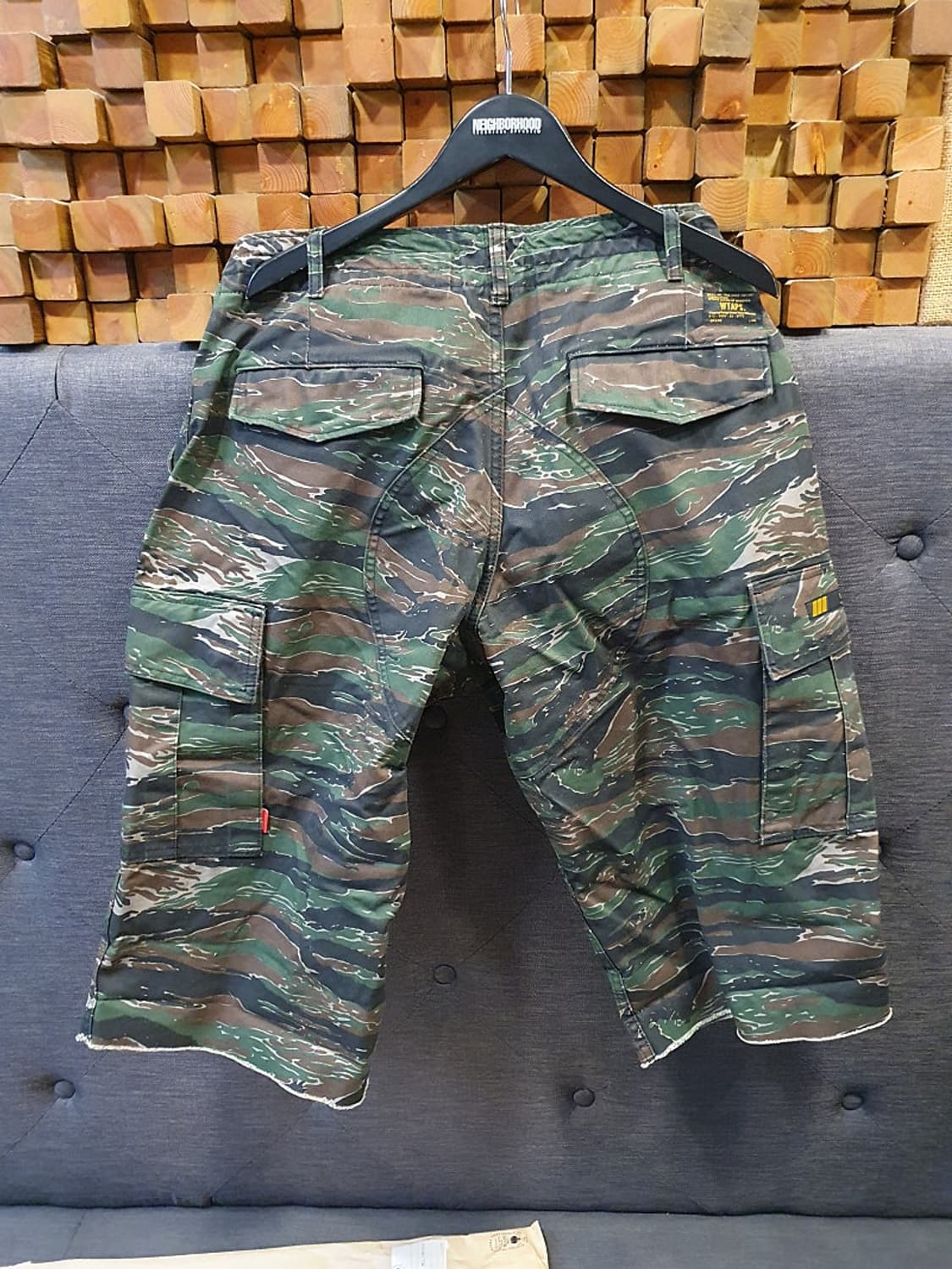 더블탭스 17 시즌 정글 스탁 반바지 상품이미지5