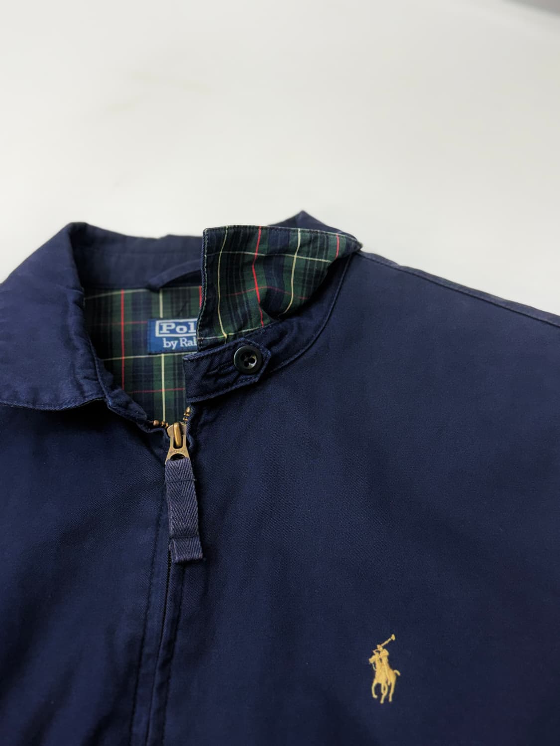 Polo 폴로 랄프로렌 네이비컬러 코튼 스윙톱 자켓 상품이미지4