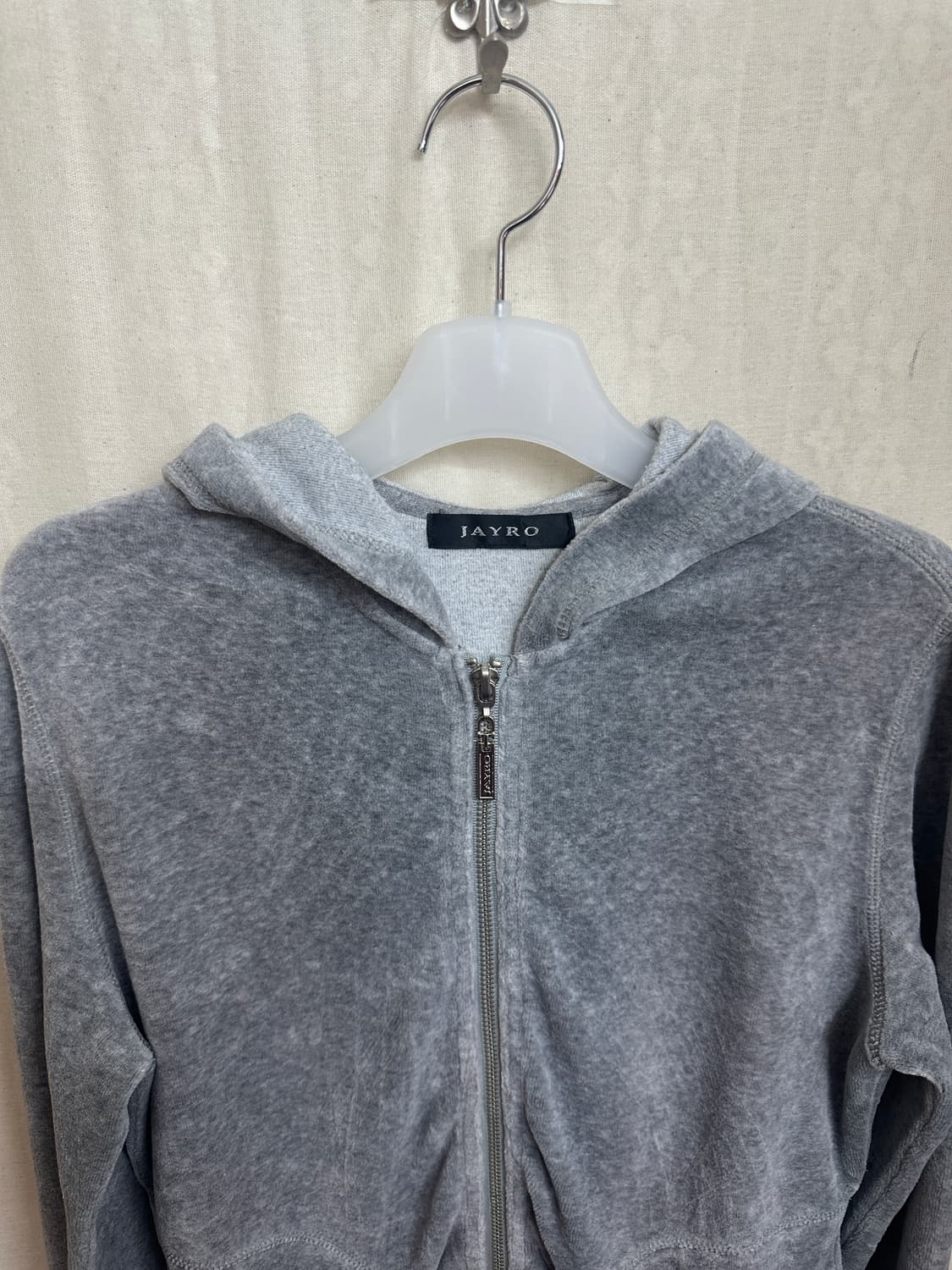 jayro 벨벳 후드집업 2way 상품이미지3