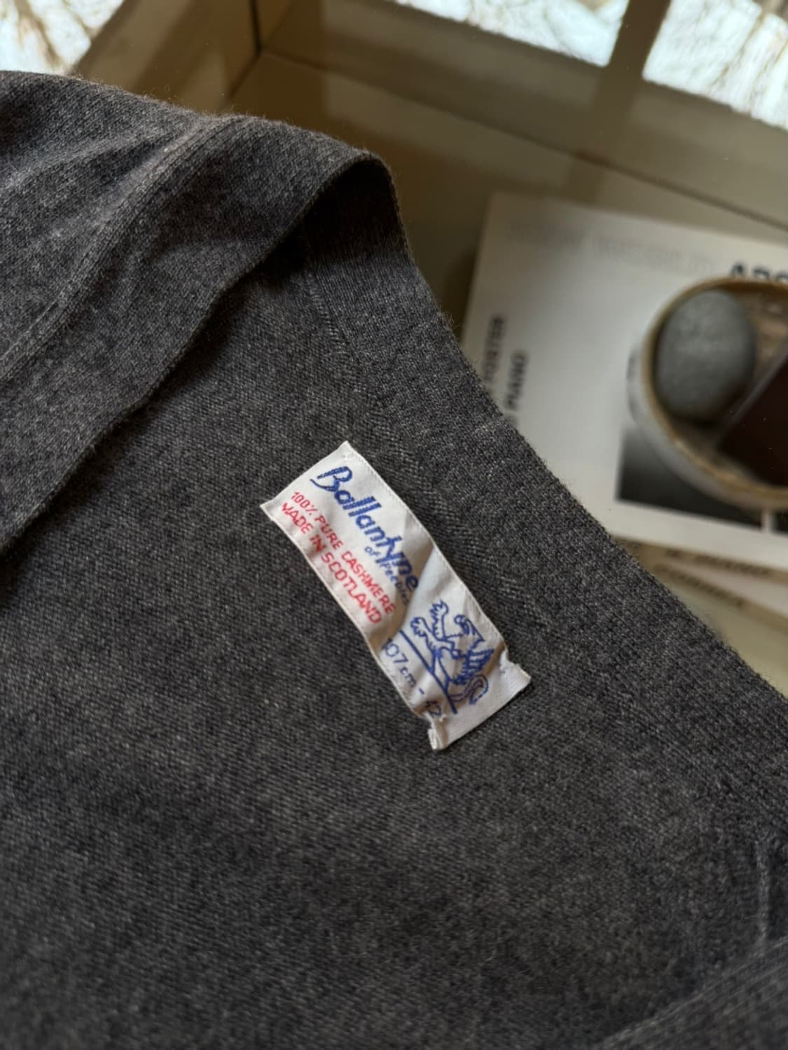 밸런타인 캐시미어 가디건 105 상품이미지8