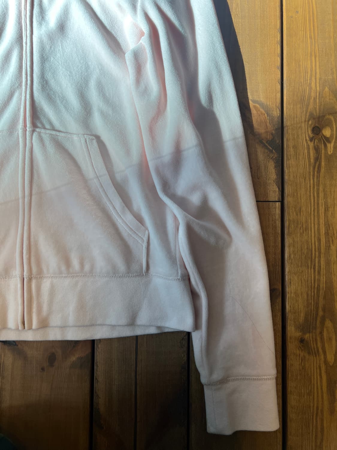 쥬씨꾸뛰르 딸기우유 양털 후드집업 상품이미지8