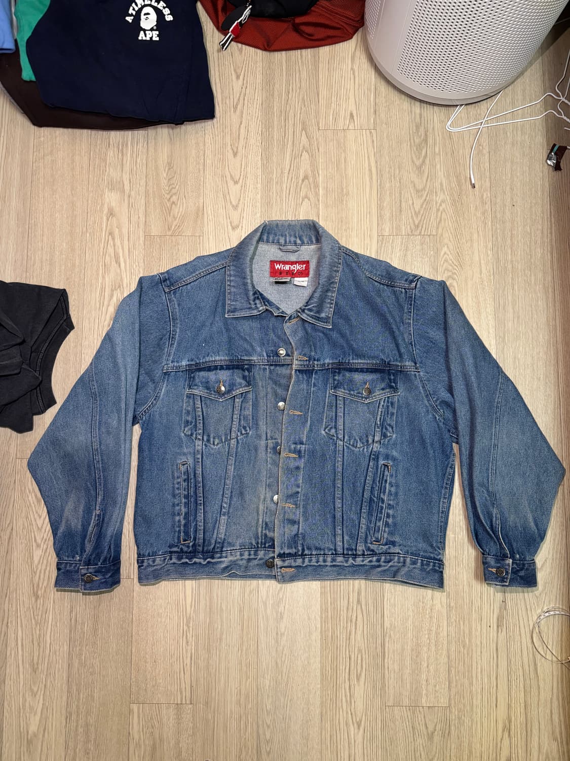 90's 랭글러 리바이스 타입3 스타일 데님 자켓 상품이미지6
