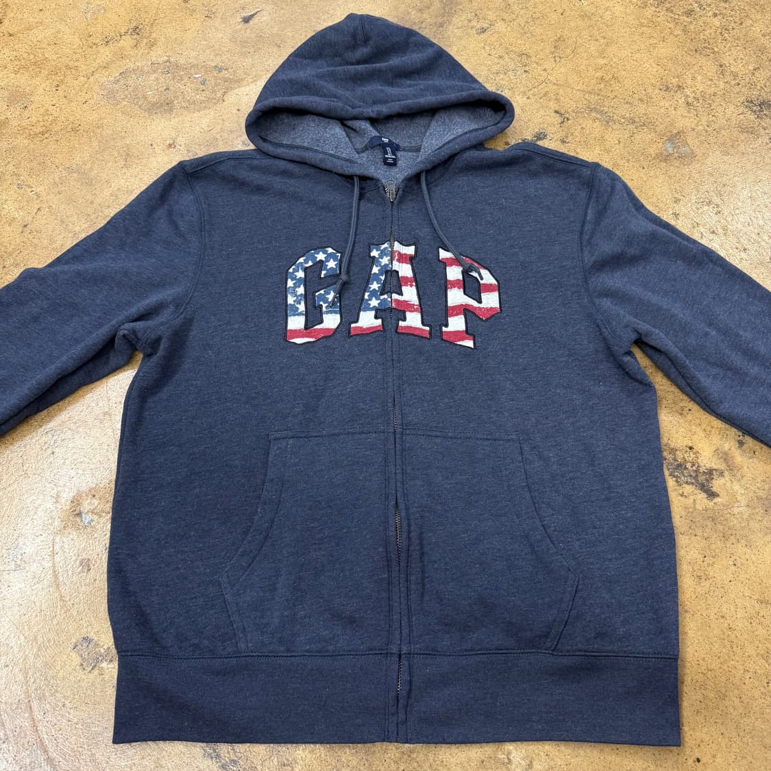 갭 네이비 성조기 후드집업  상품이미지3