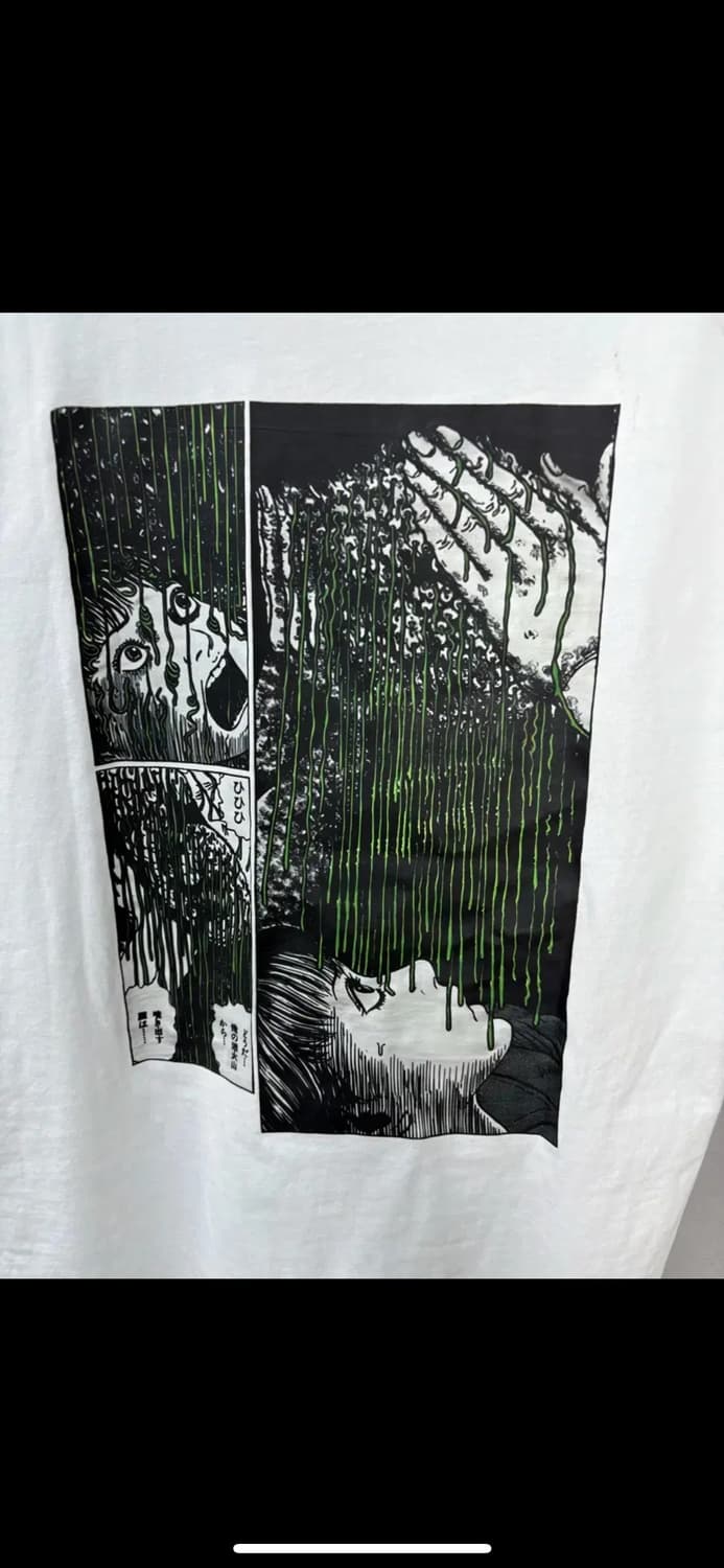 빈티지 이토준지 토미에 프린팅 반팔 H2502 상품이미지5