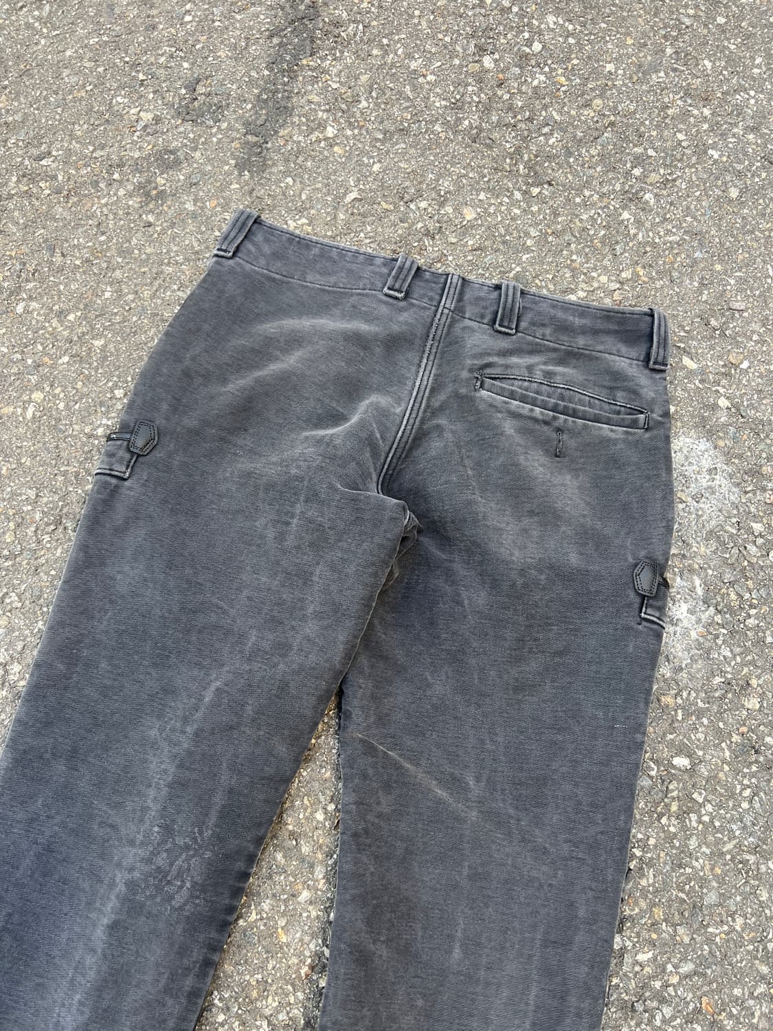 80s GERMANY LOGGER BLACK MOLESKIN 몰스킨팬츠 상품이미지9