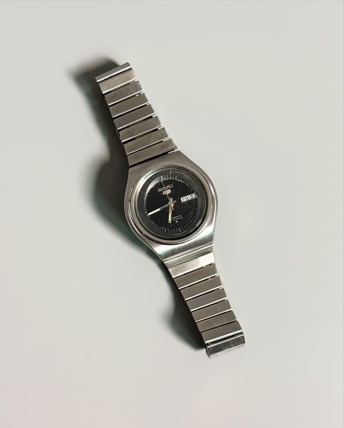 vintage SEIKO 5 Automatic metal watch 상품이미지1