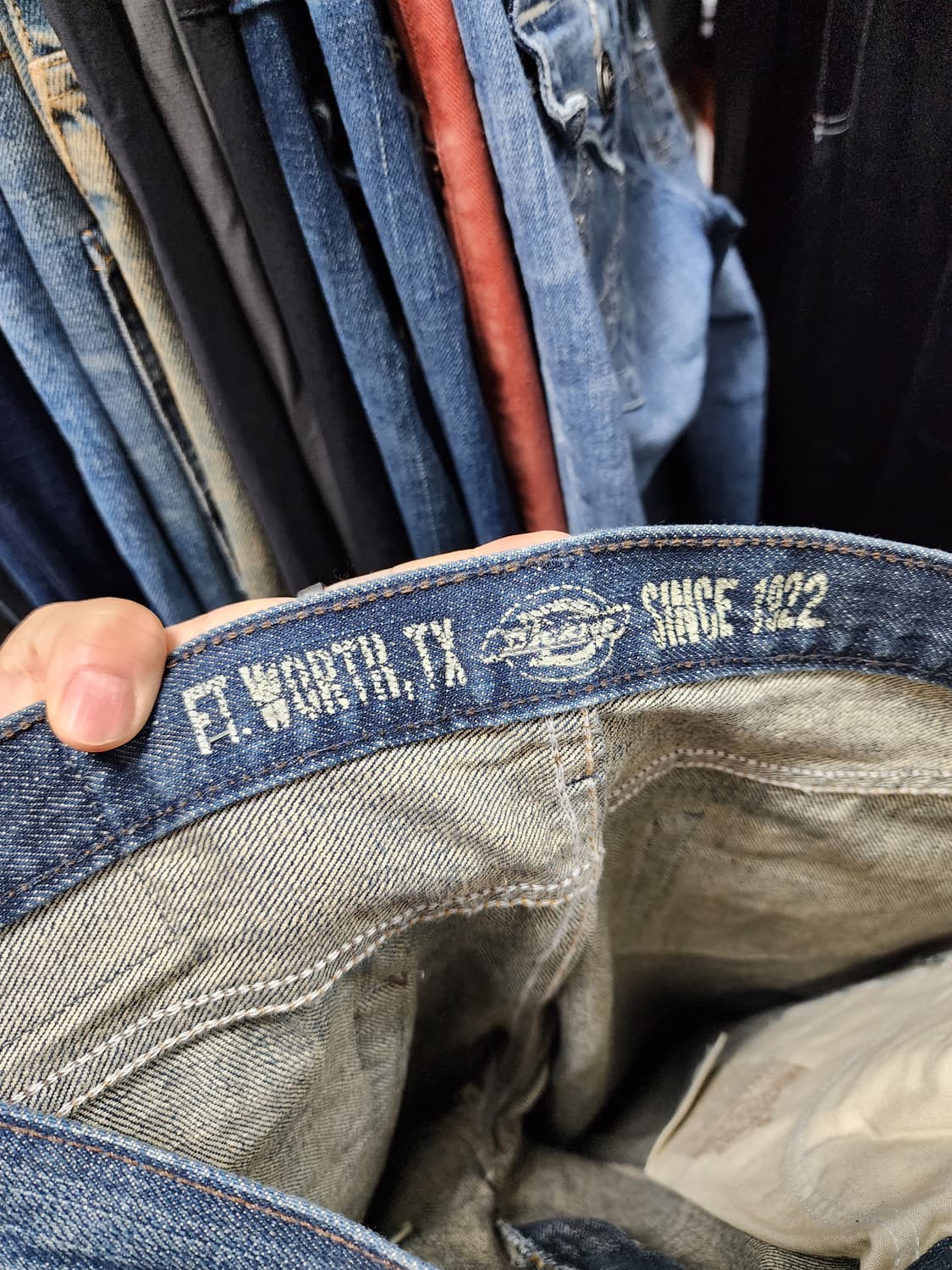 (새상품) 디키즈 중청 데님 청바지 상품이미지5