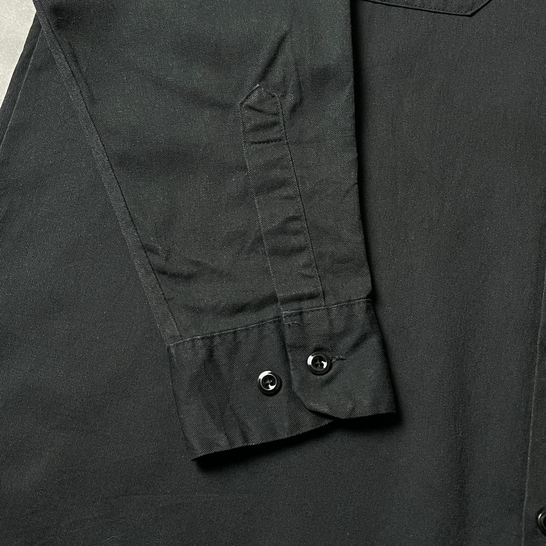 DICKIES 디키즈 빈티지 블랙 플랩포켓 워크 셔츠 A00899 상품이미지5