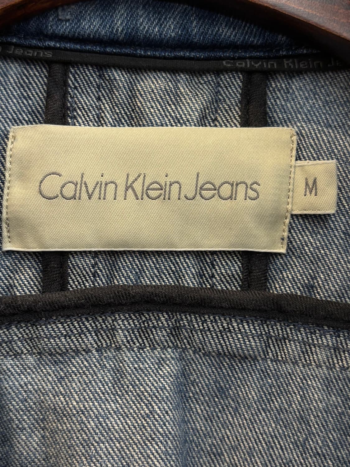 캘빈클라인진스 페이딩 데미지 청자켓 상품이미지8