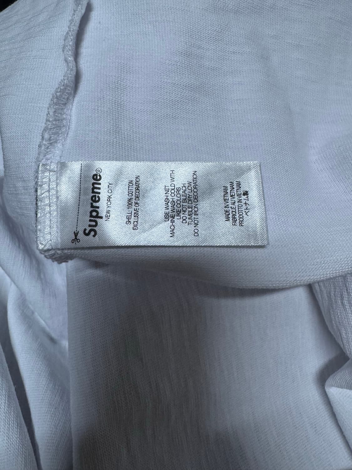 [L] 슈프림(Supreme) 24FW 자수 로고 반팔 티셔츠 상품이미지6