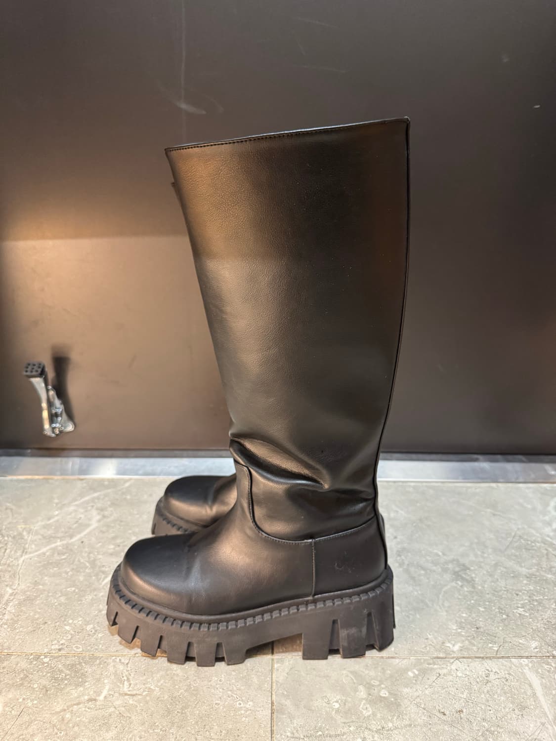 블랙업 롱부츠 230 상품이미지4