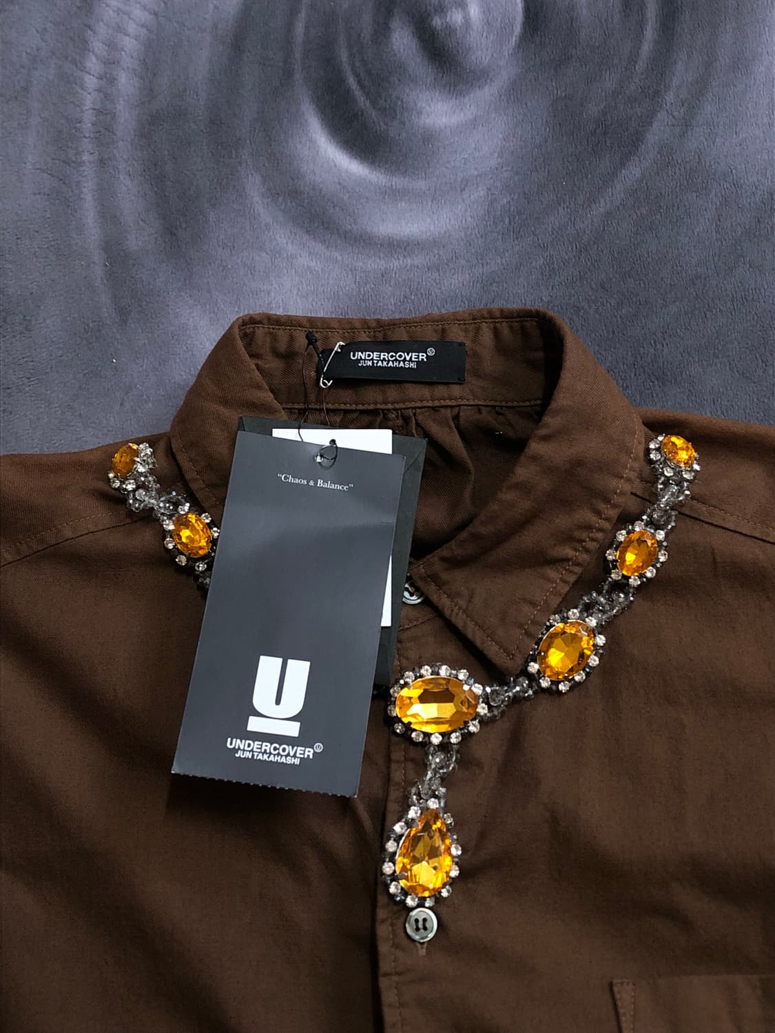 Beads Necklace Both Silt Shirt 상품이미지3