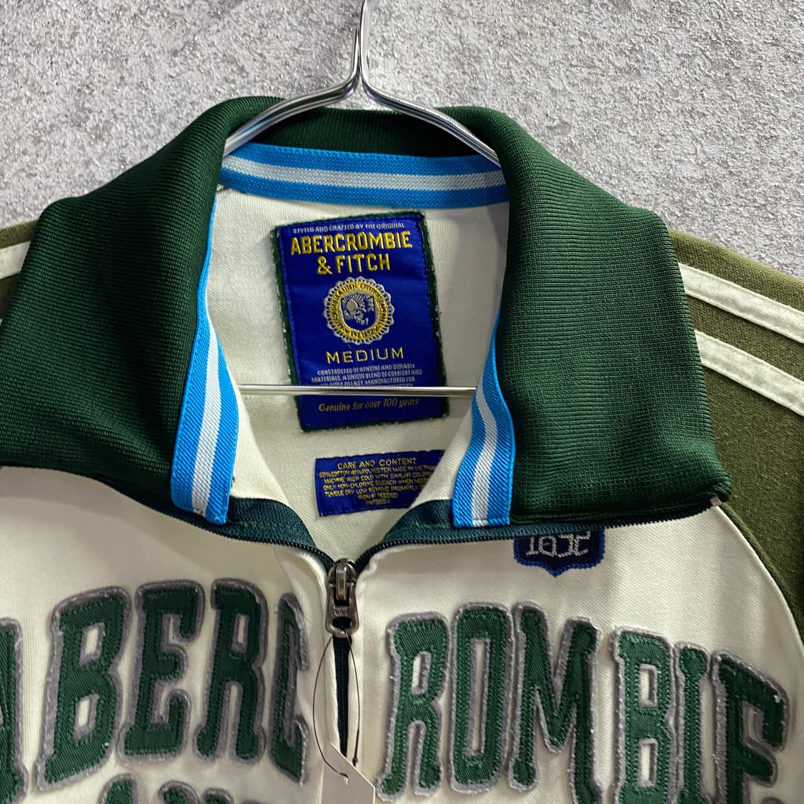 아베크롬비 앤 피치 빅로고 트랙탑 집업 B4492  상품이미지3