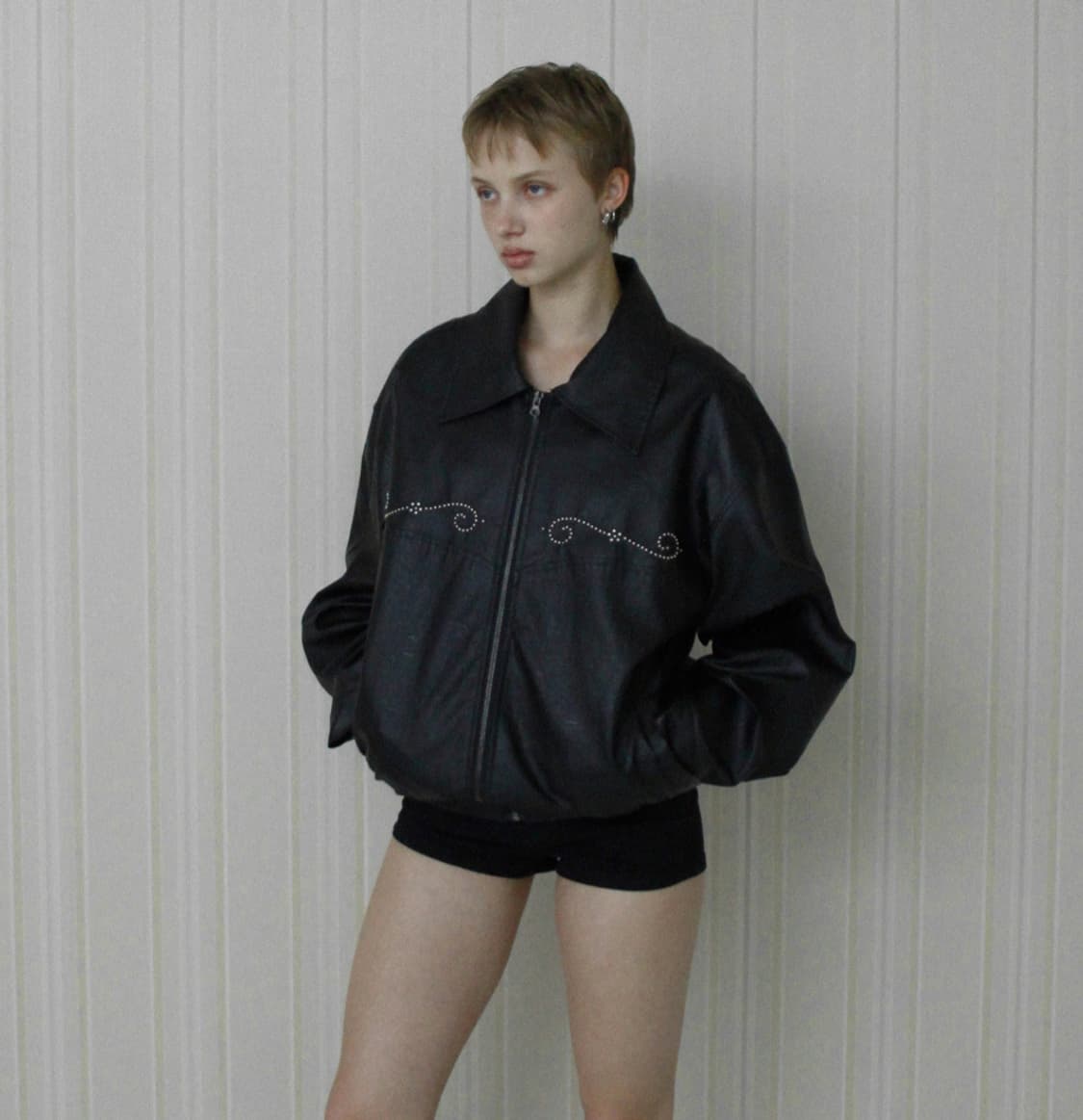 벤에시 레더자켓 Studded Western Leather Jacket 상품이미지2