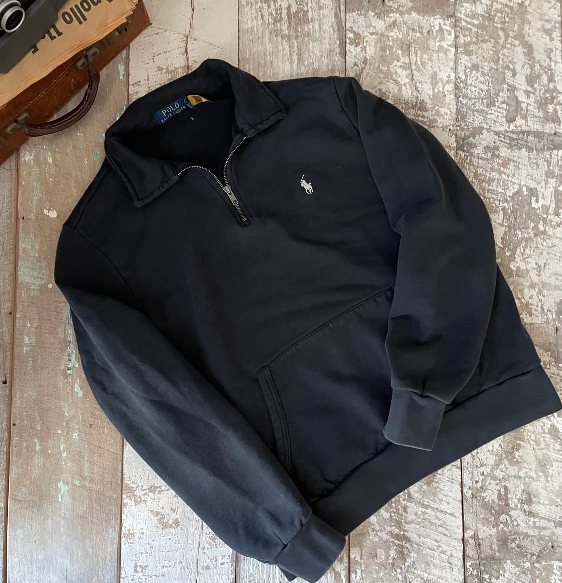 폴로 랄프로렌 빈티지 하프집업 스웻셔츠 상품이미지1