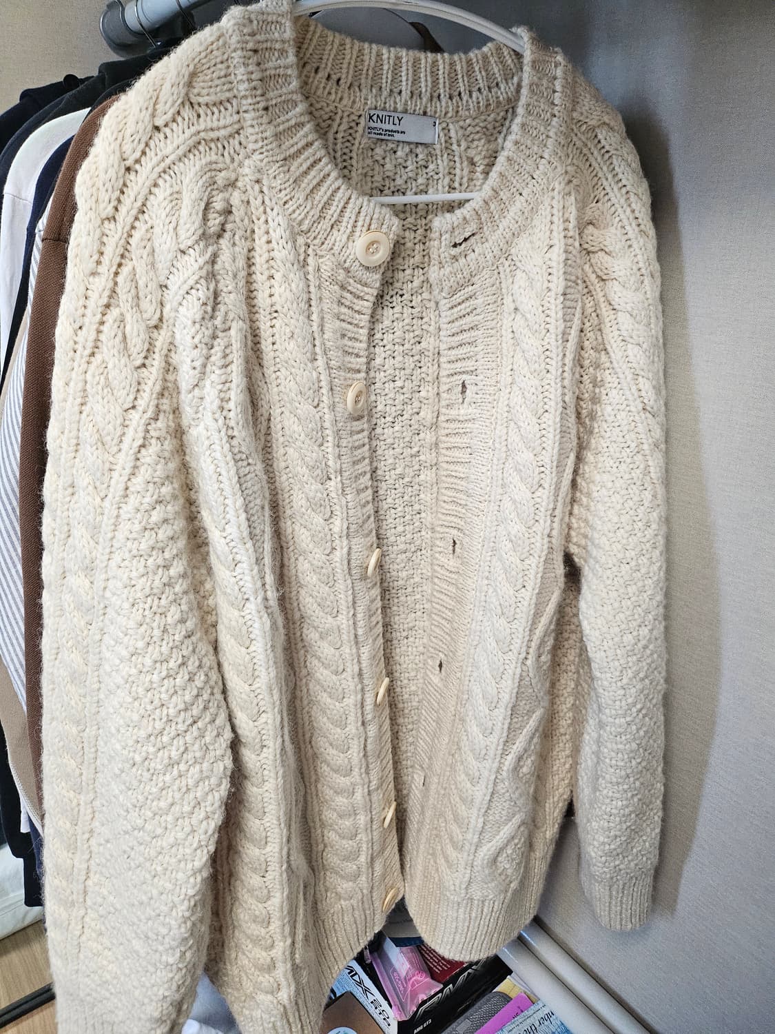 니들리 니트 가디건 상품이미지1