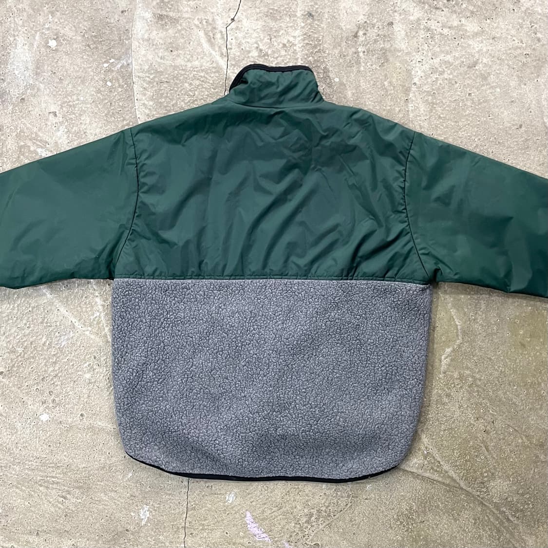 90's 제이크루 스포츠 하프 집 플리스 XL 상품이미지2