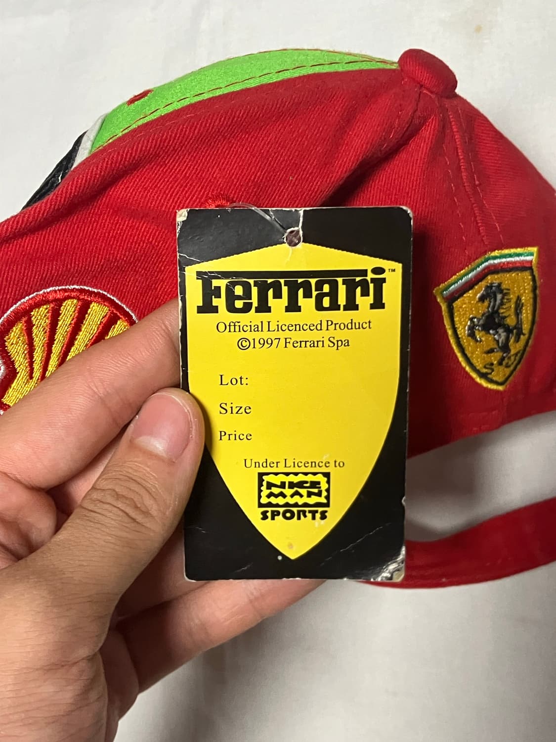 F1 페라리 빈티지 멀티컬러 레이싱 볼캡 상품이미지5