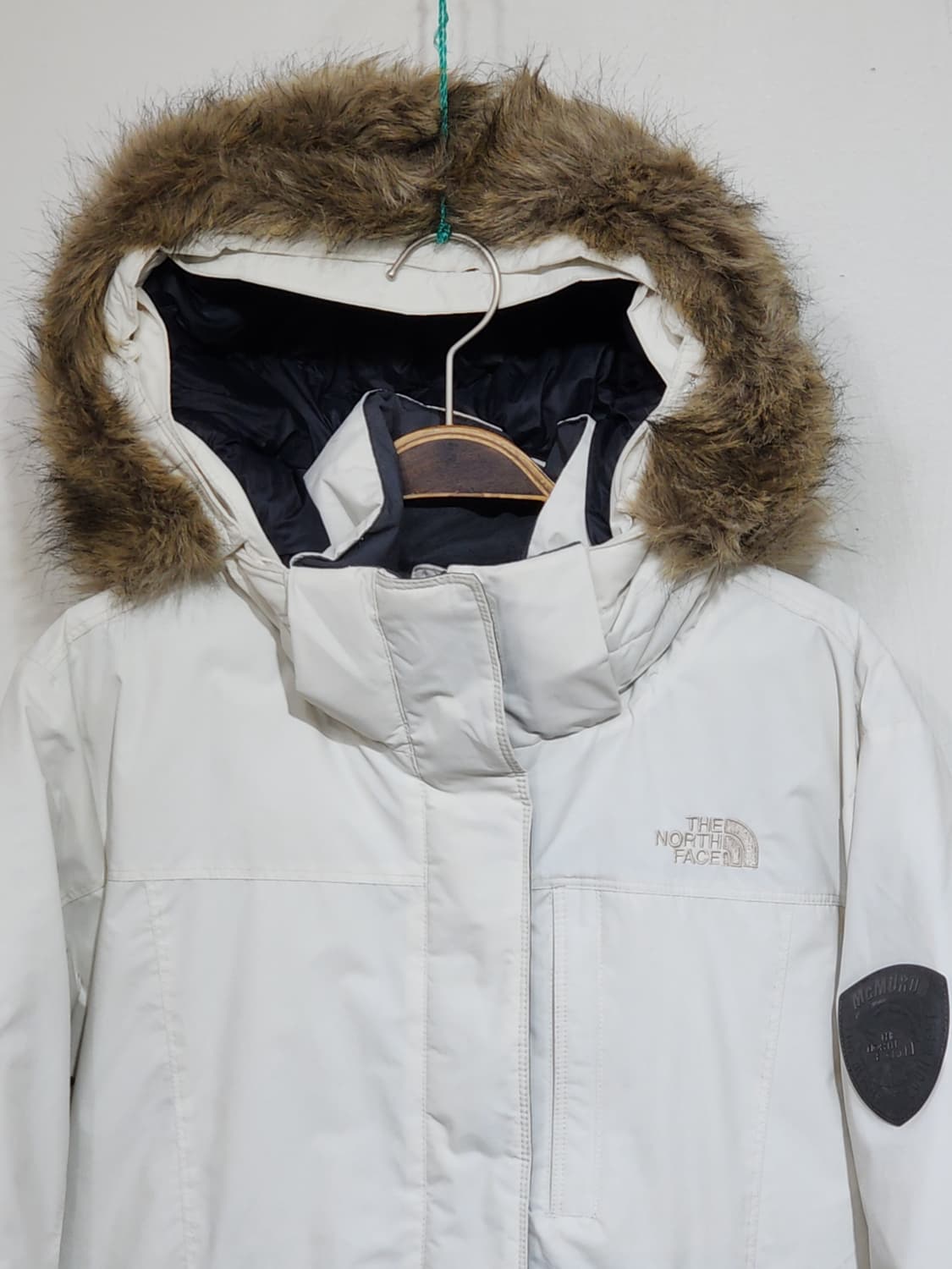 (L) 노스페이스 맥머도 패딩점퍼 화이트 거위털 구스다운 자켓  상품이미지2
