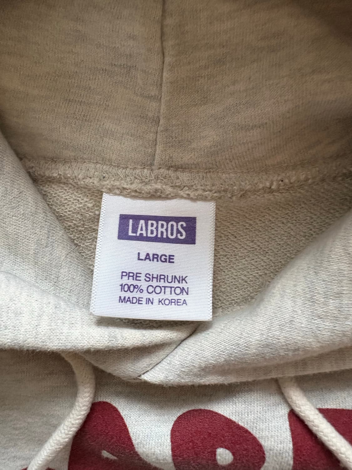 라브로스 카우보이 후드티 L 상품이미지2