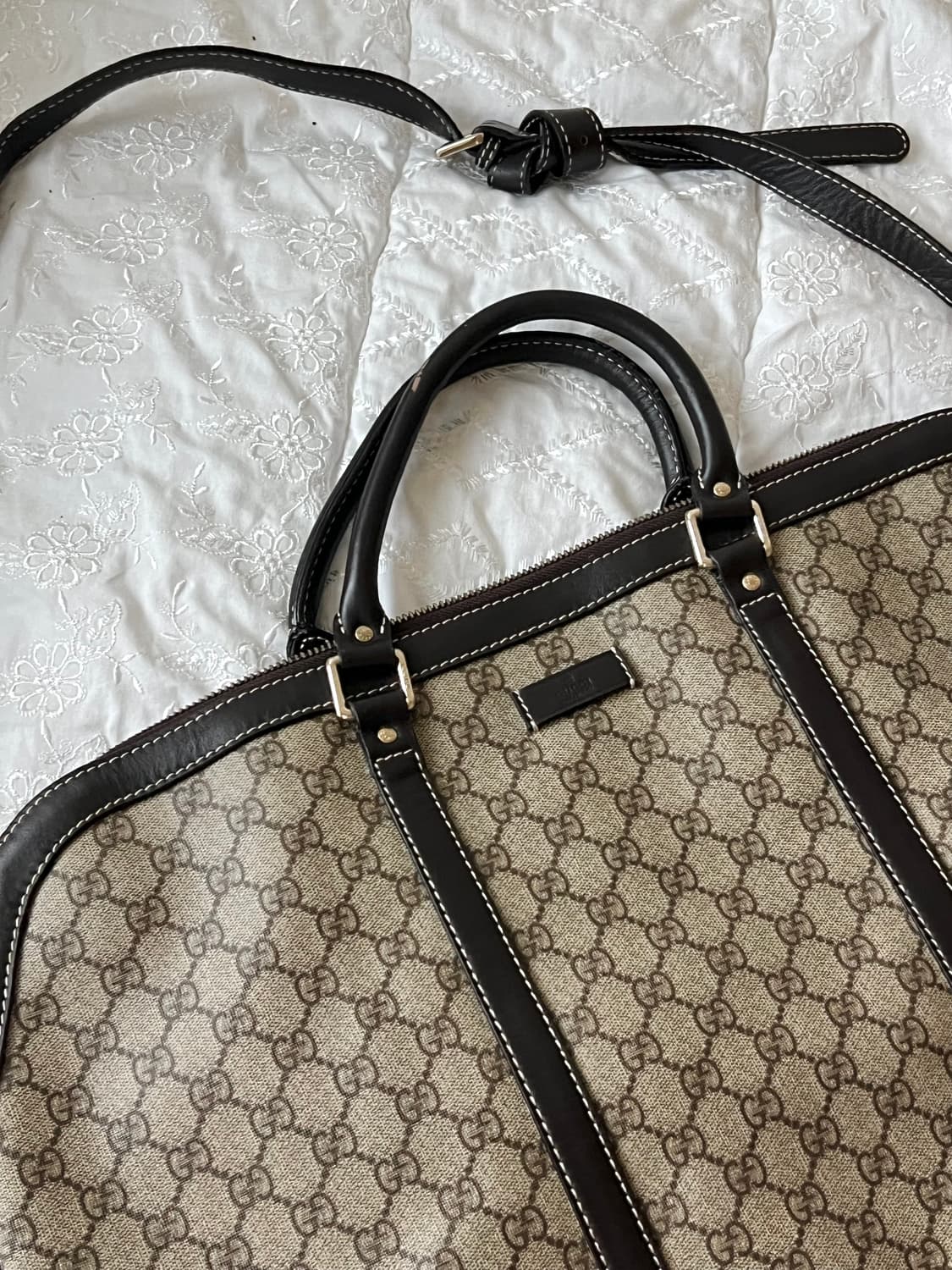 GUCCI 구찌GG 풀레더 슈트케이스 / 가먼트 상품이미지4