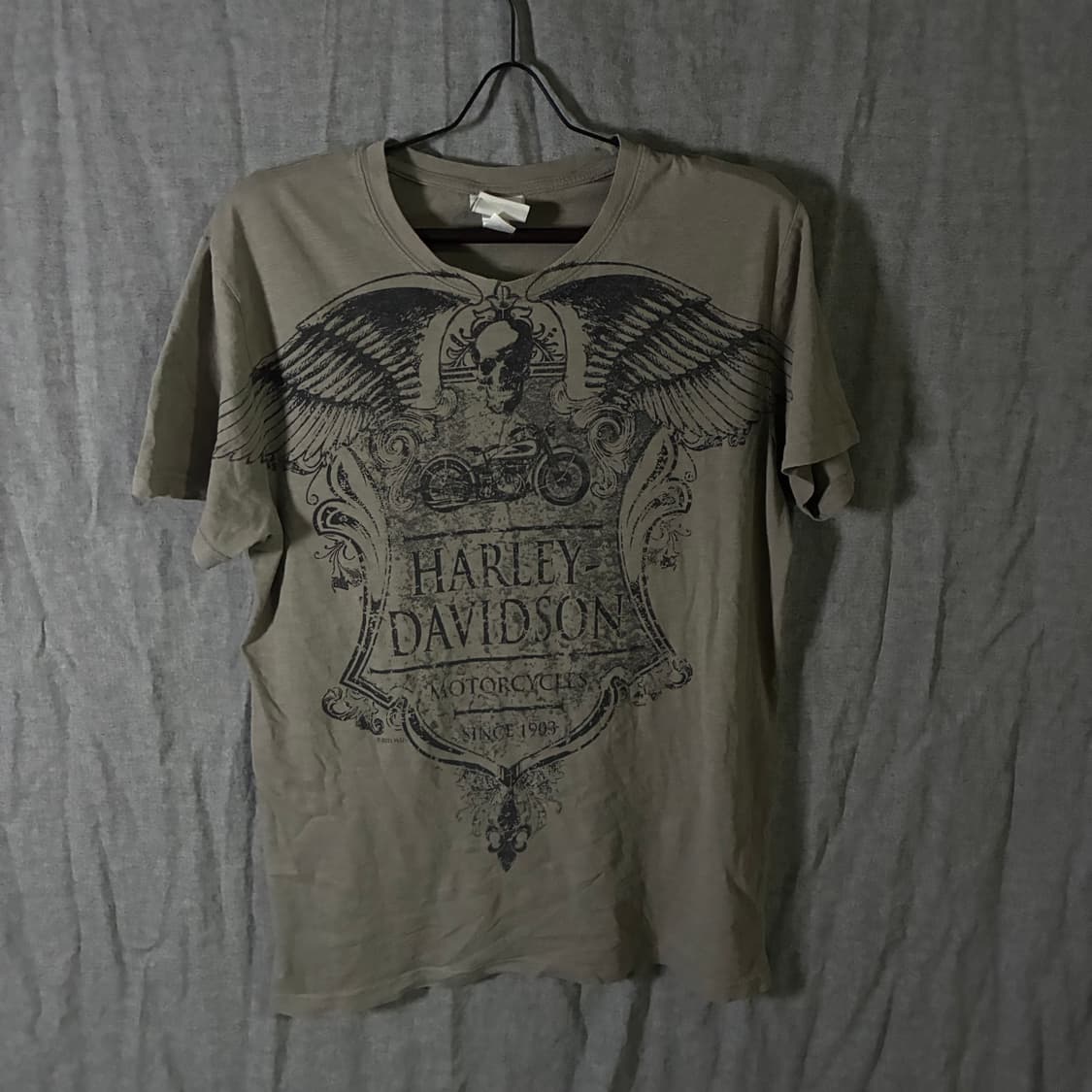 할리데이비슨 빈티지 반팔 티셔츠 상품이미지2