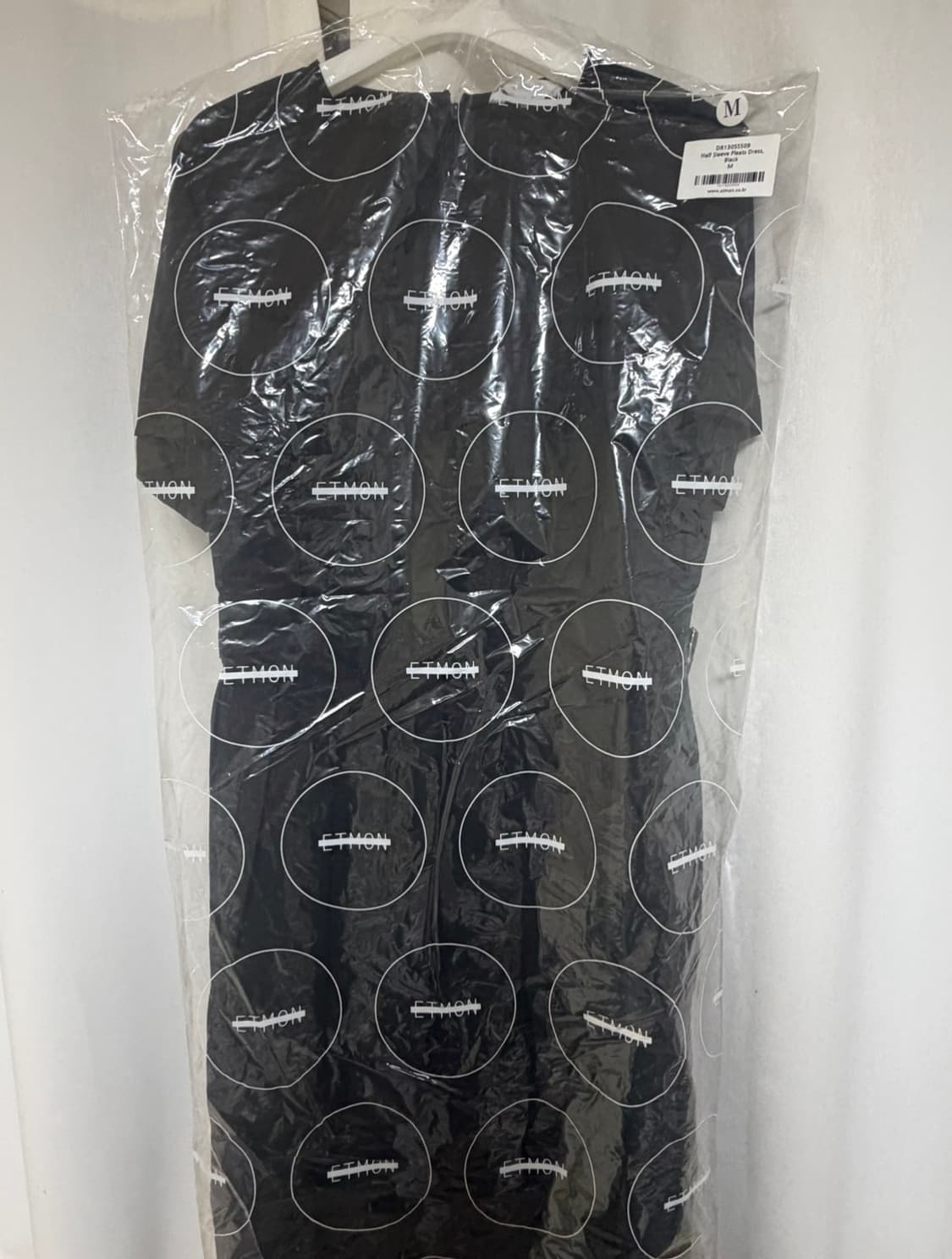 새상품) 에트몽 하프 플리츠 원피스 Half Sleeve Pleats 상품이미지3