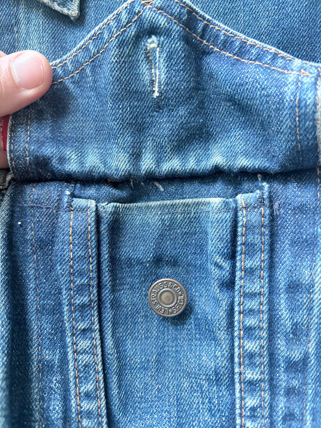 리바이스 70505 빅E 60년 후반 추정 4세대 상품이미지6