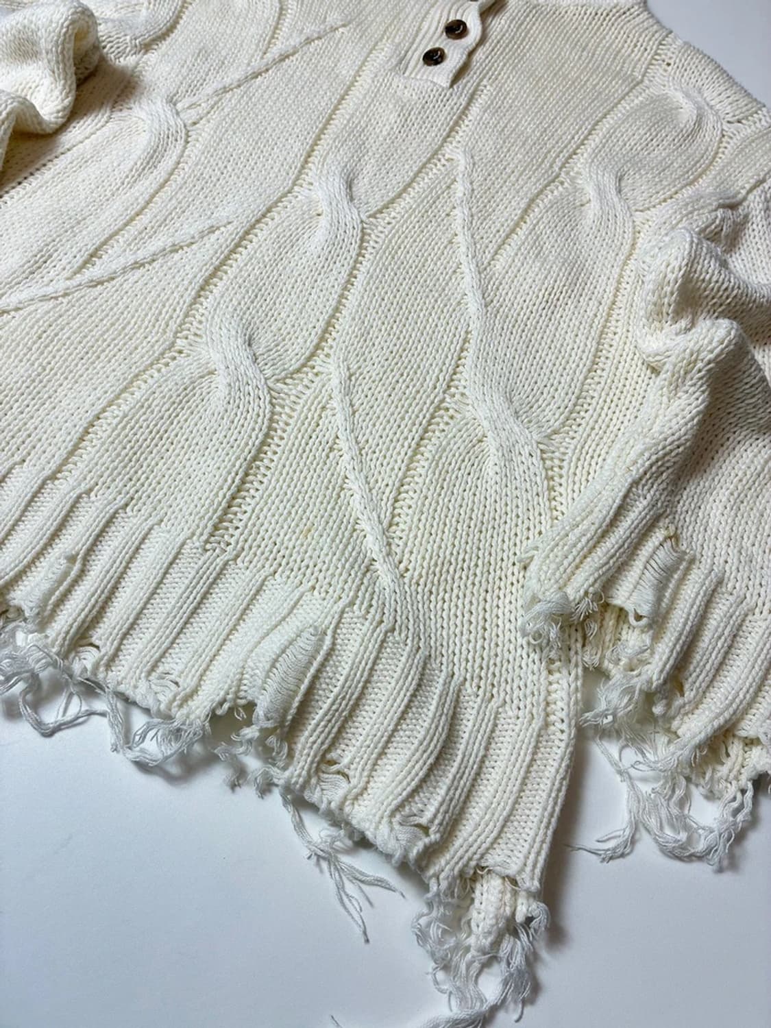 마뗑킴 22FW 그런지 롱 니트 PN8076 상품이미지5