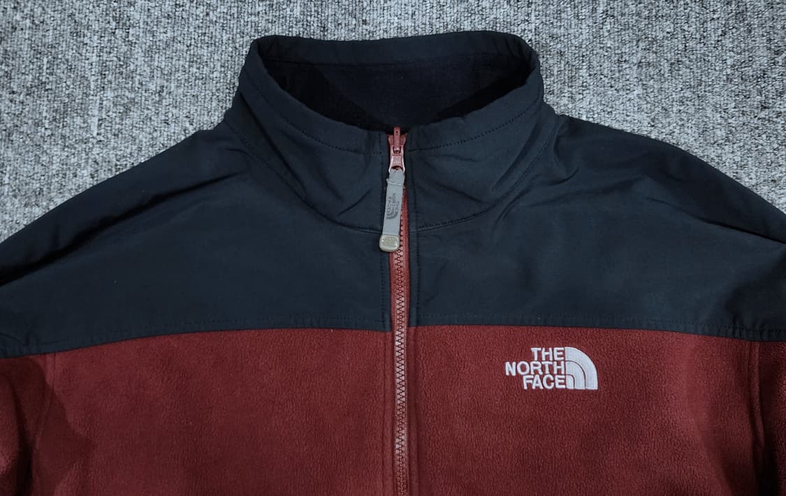 노스페이스 데날리 버건디 후리스 플리스 자켓 L 상품이미지4