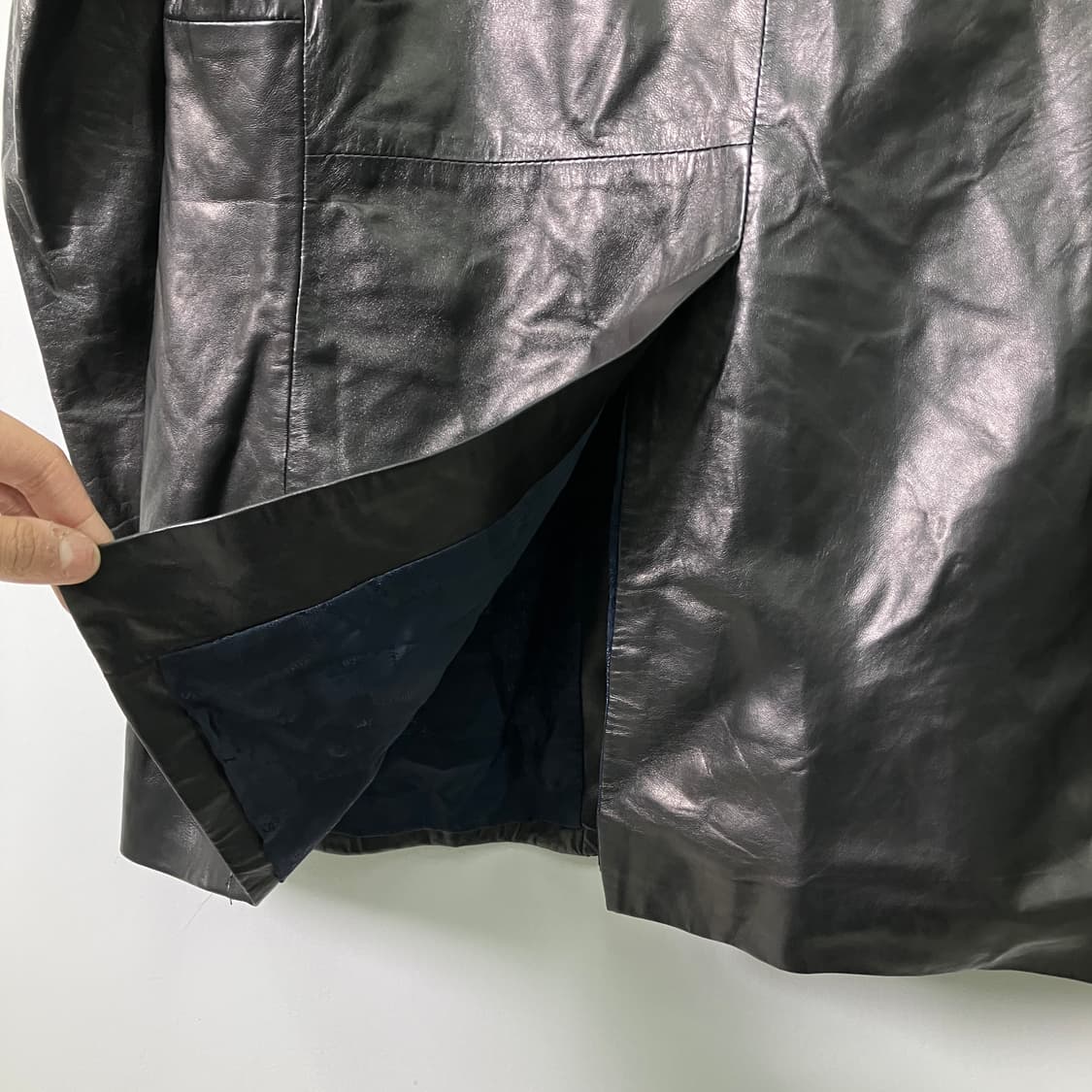 폴 스미스 레더 블레이저 자켓 XL 상품이미지8