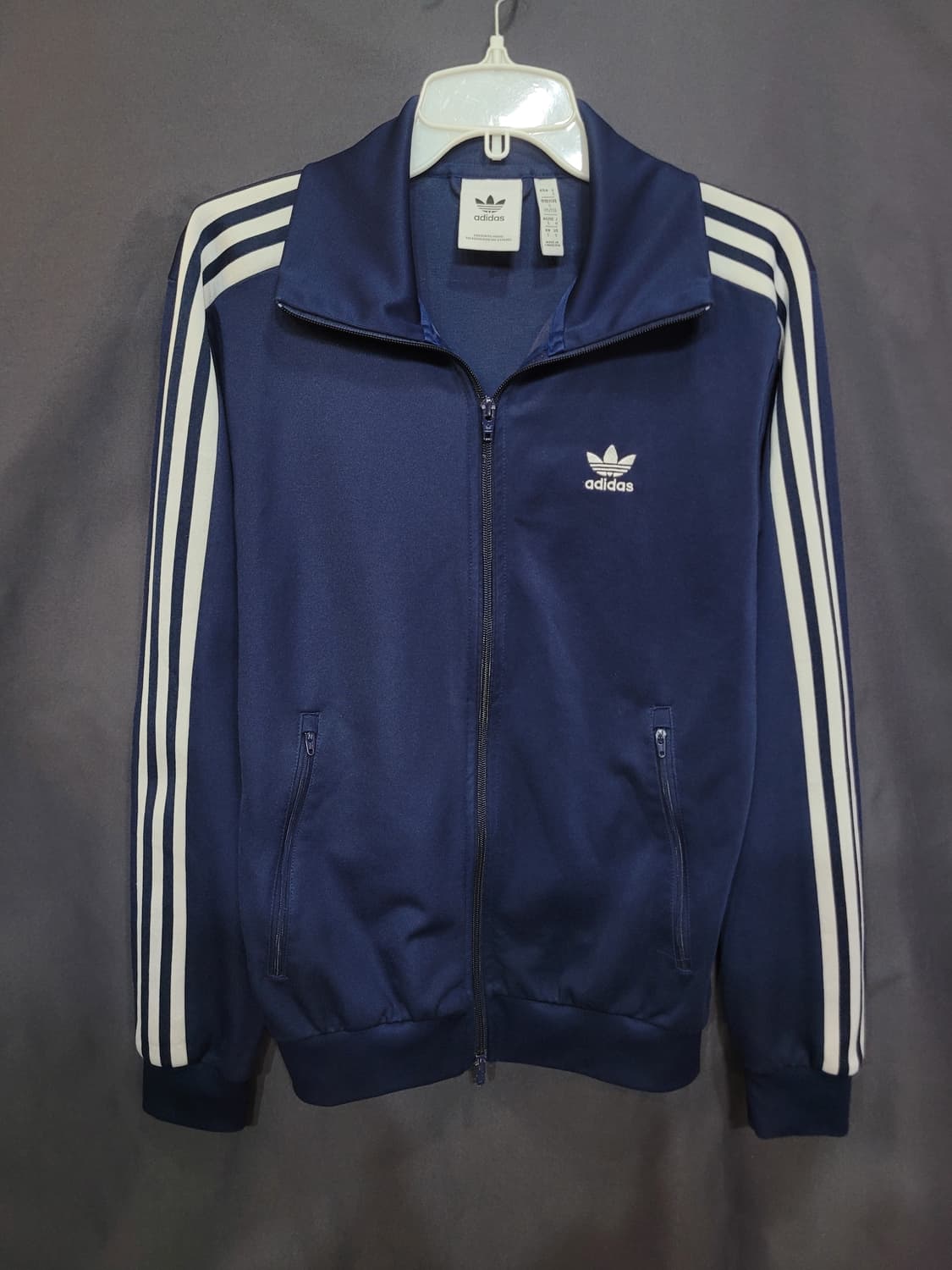 아디다스 불꽃 파이어버드 곤흰 네이비 베켄바우어 트랙탑 져지  상품이미지8