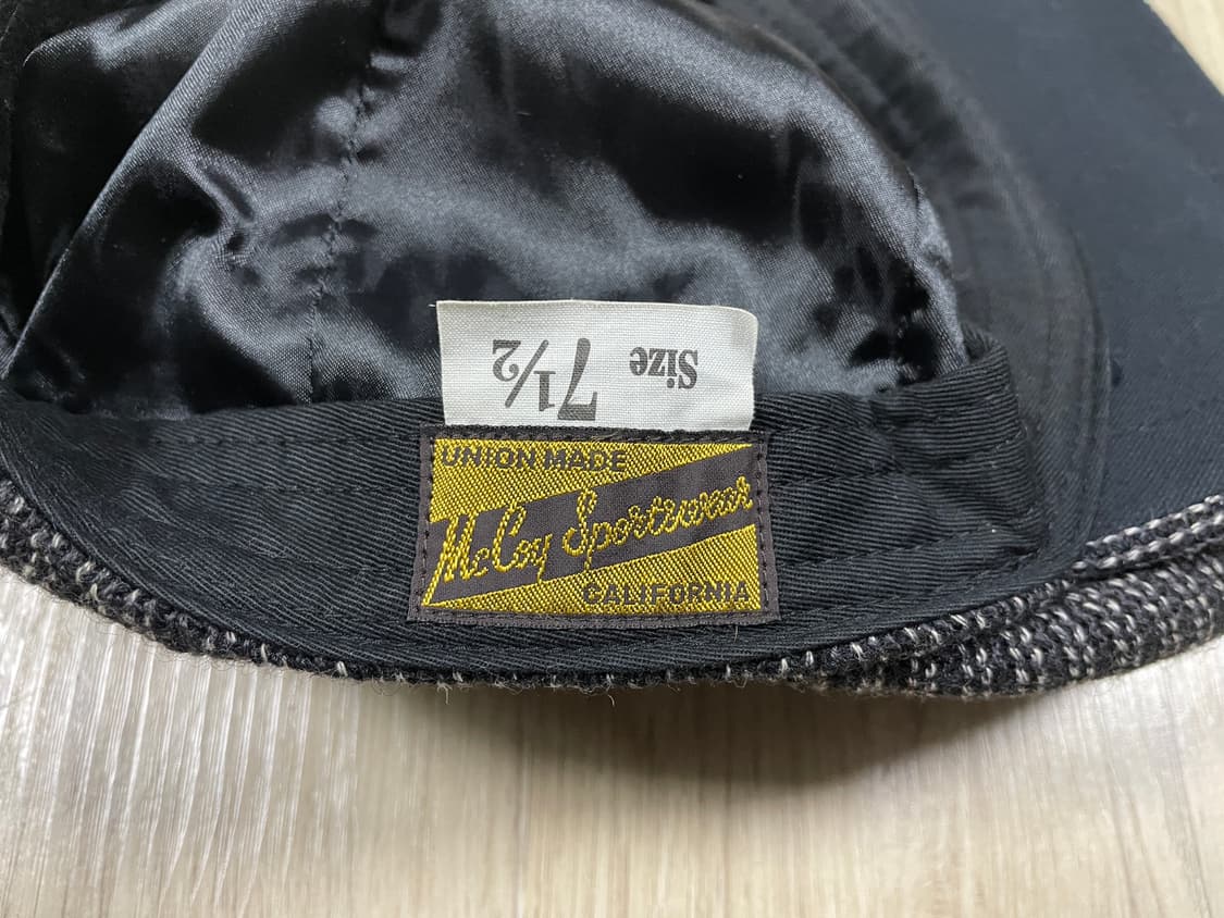 ~58) 리얼맥코이 브라운비치 뉴스보이캡(민트급)RRL&LVC&폴로 상품이미지4