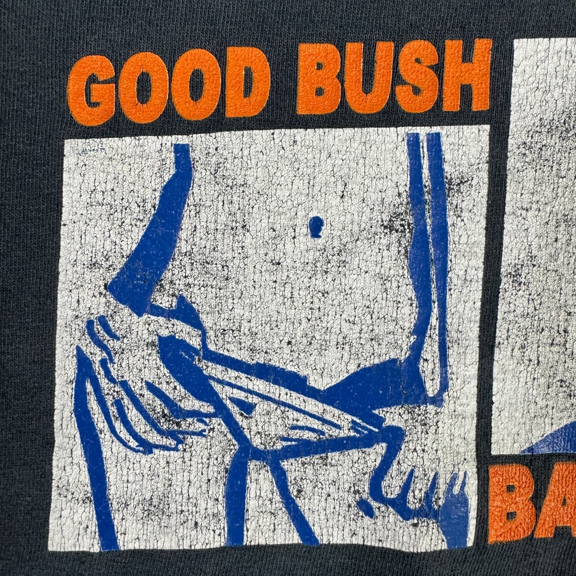 빈티지 부시 패러디 유머 티셔츠 Bush Parody Tee 상품이미지4