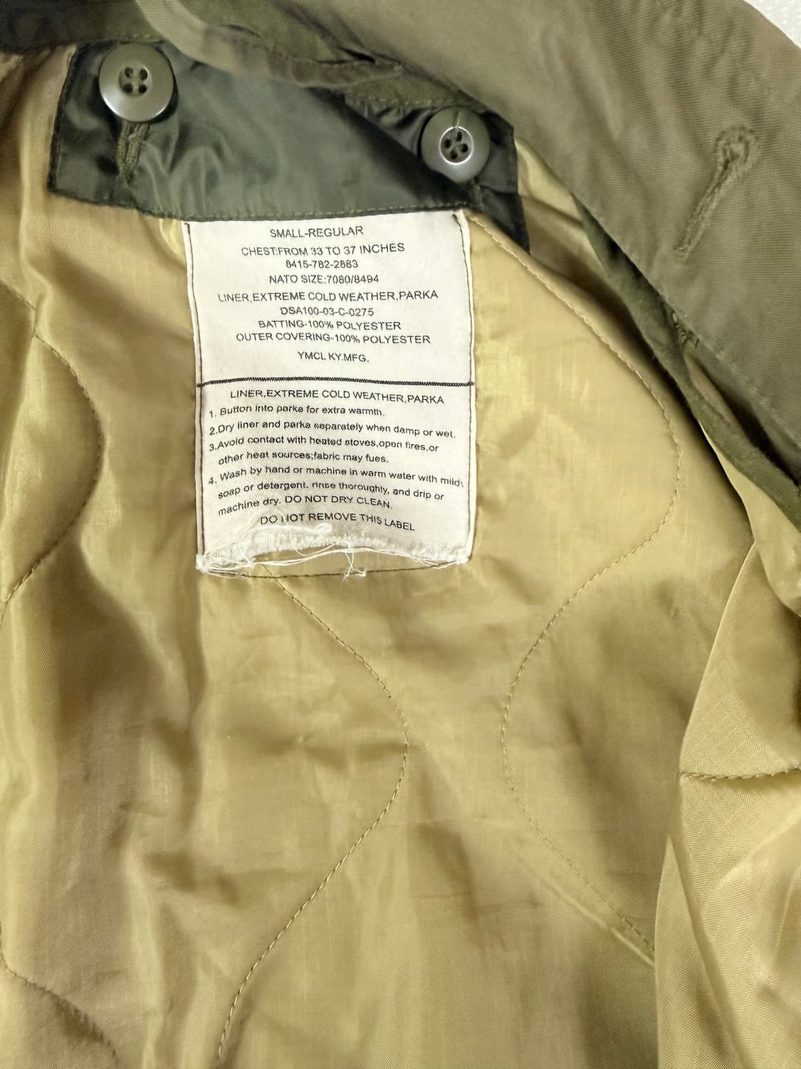 m-65 피쉬테일 파카 상품이미지4