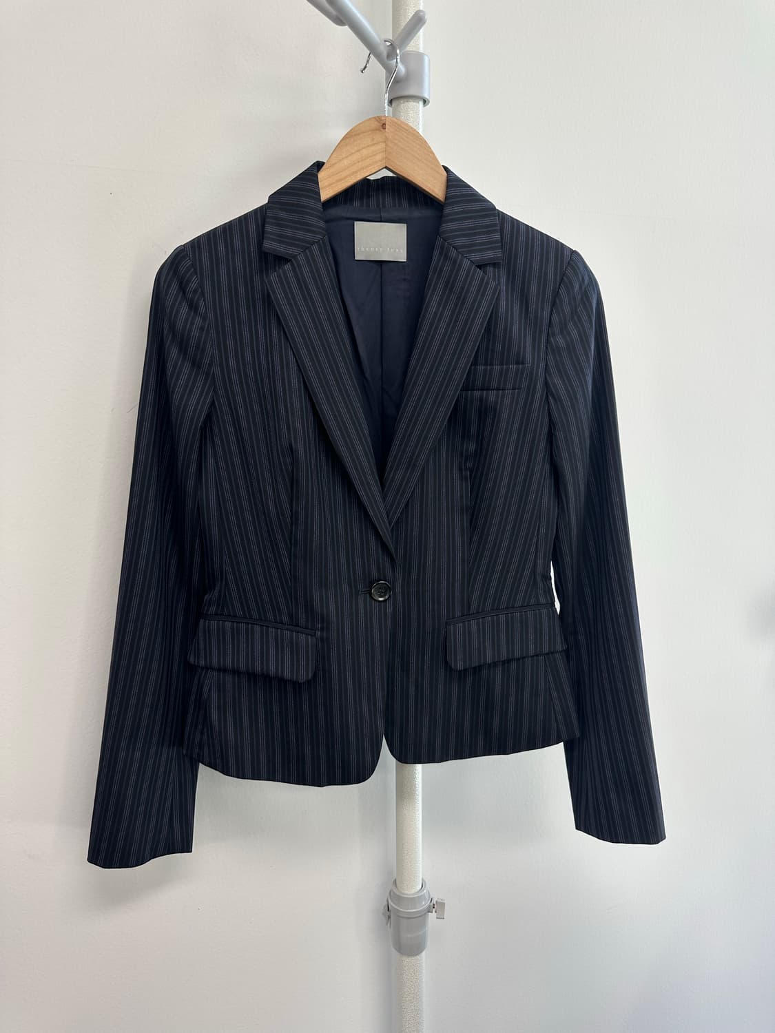 띠어리 스트라이프 투피스 셋업 정장 상품이미지2