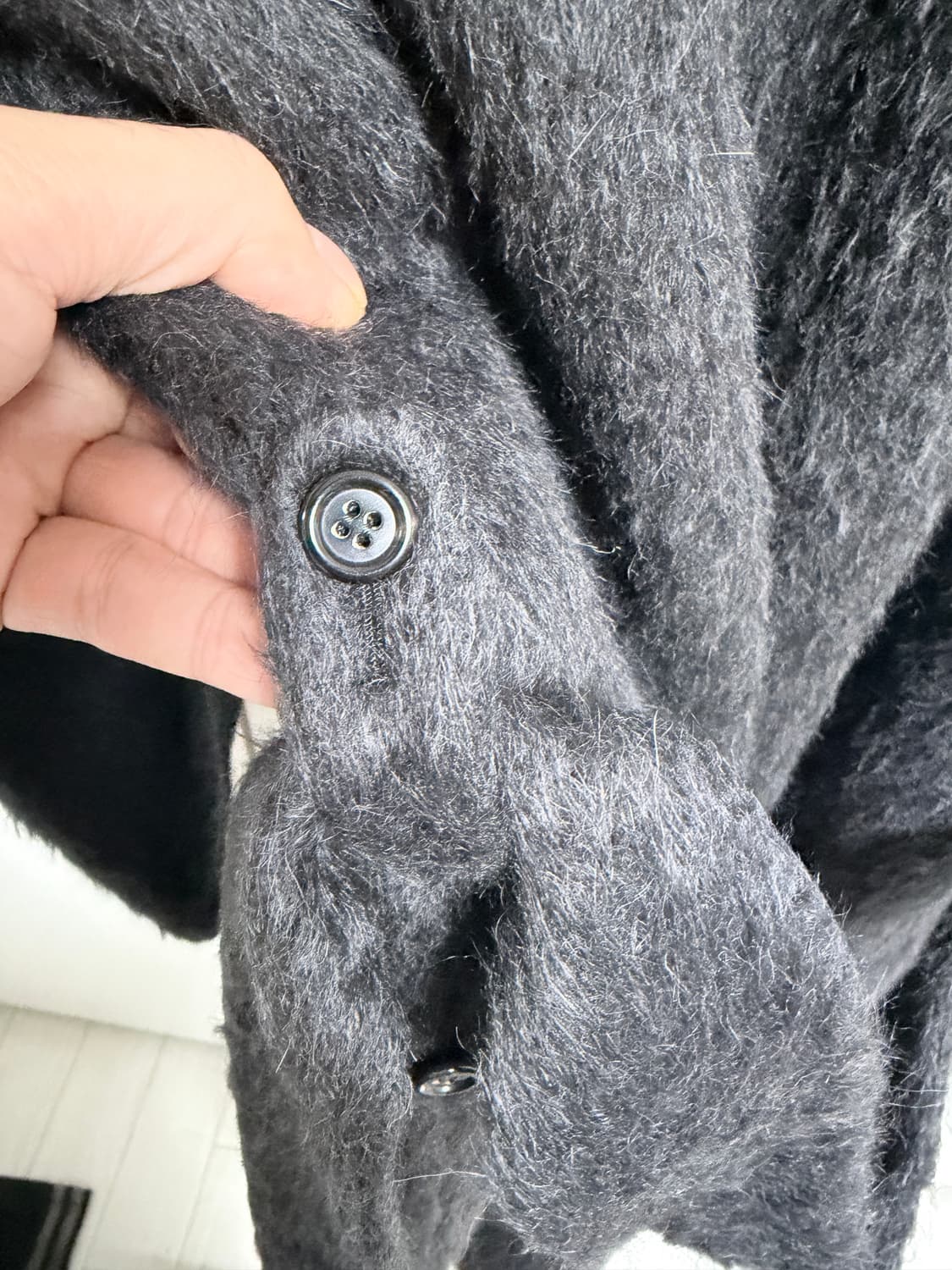 Brioni 브리오니 알파카 핸드메이드 로브 코트/50(100-110) 상품이미지3